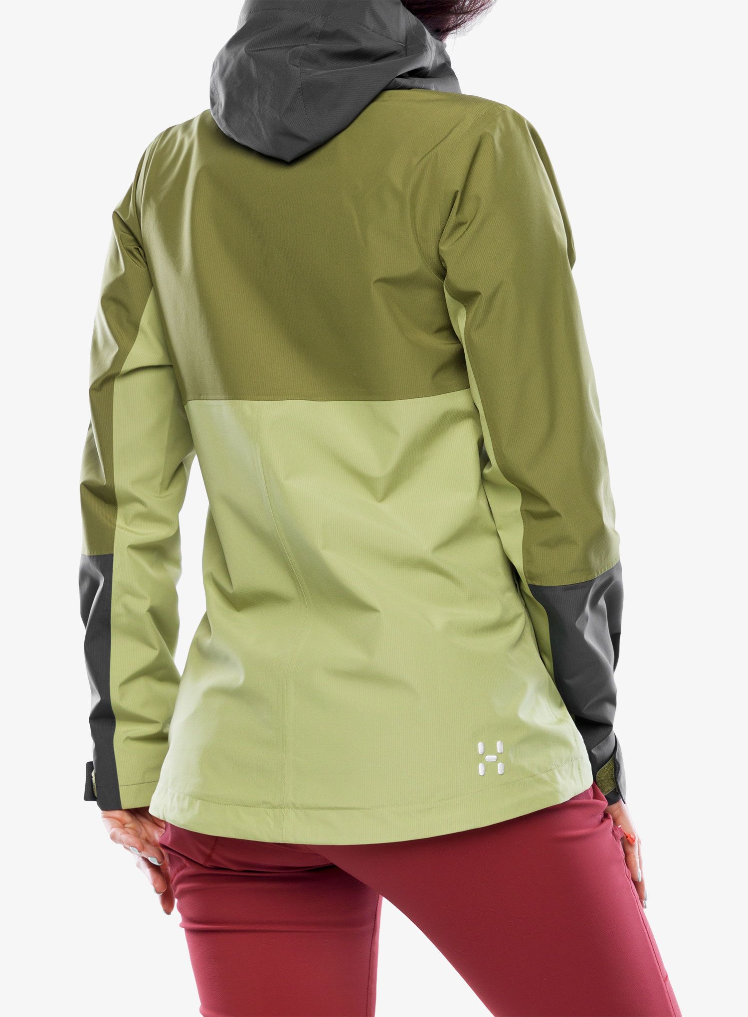 Куртка дощовик жіноча Haglofs Finch Proof Jacket - green/olive green
