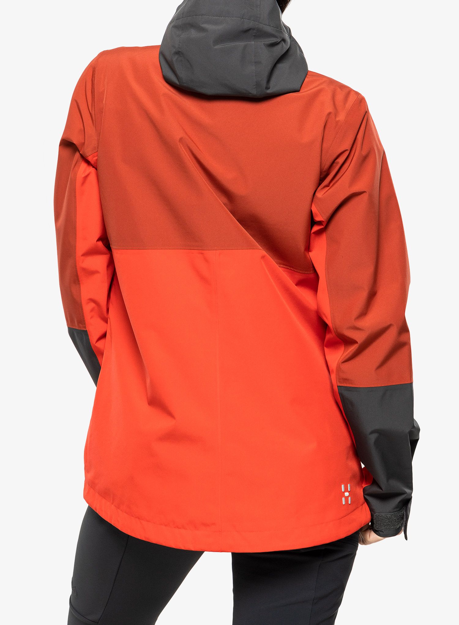 Куртка дощовик жіноча Haglofs Finch Proof Jacket - poppy red/corrosion