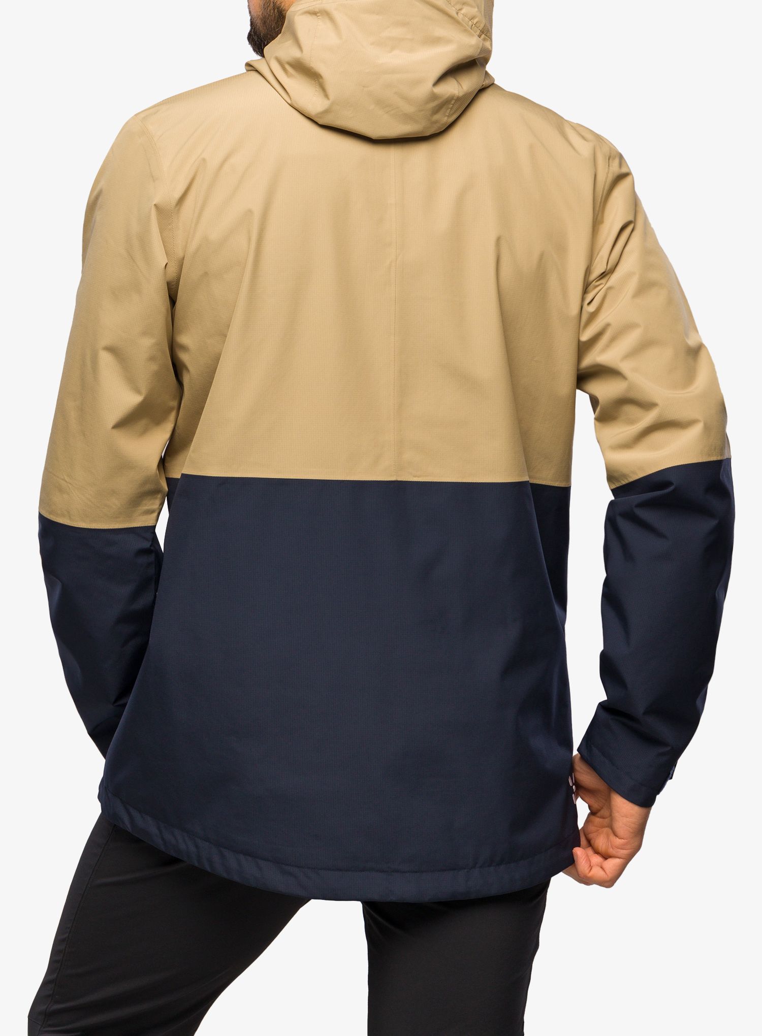 Куртка дощовик Haglofs Finch Proof Jacket - sand/tarn blue