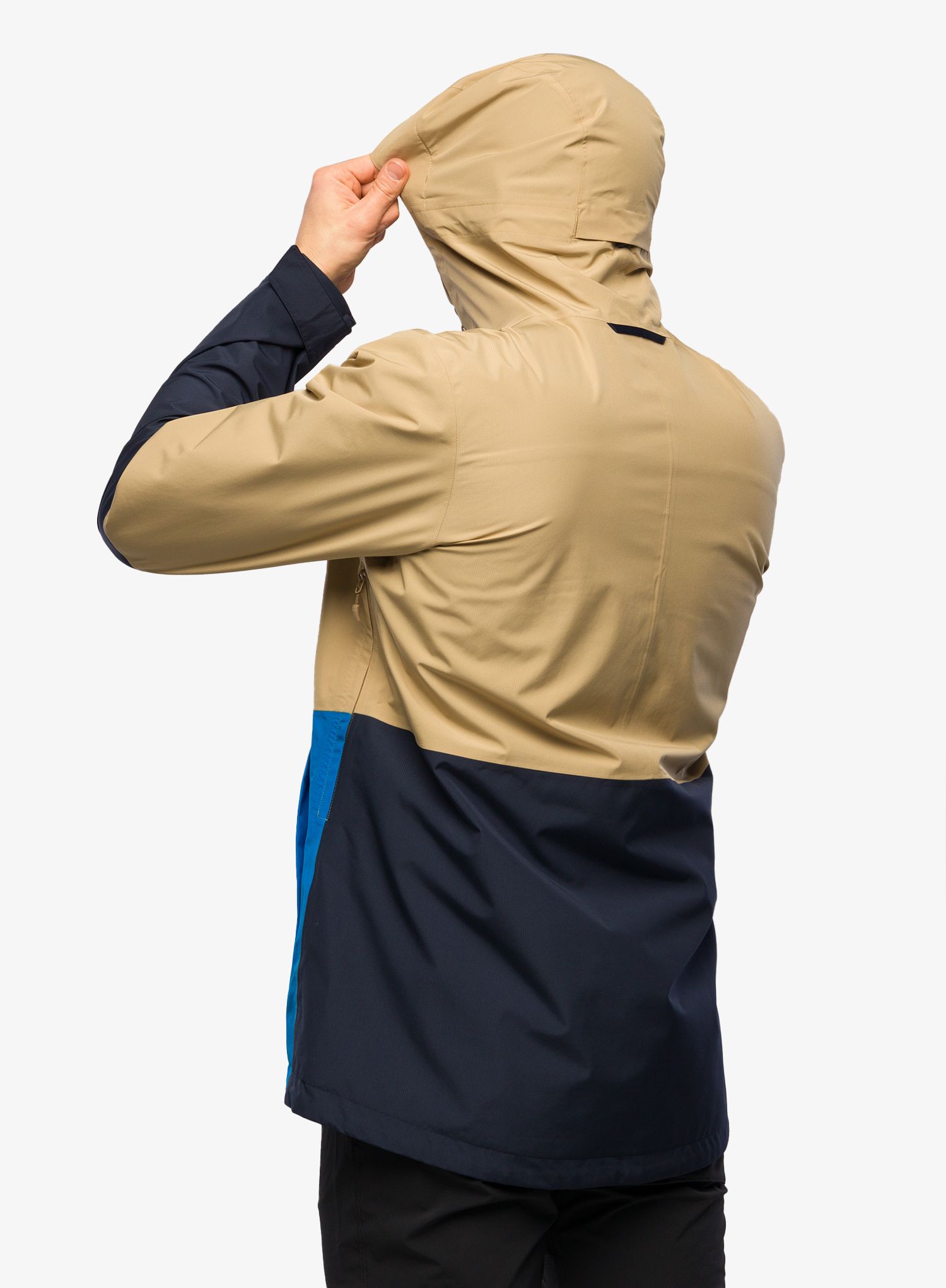 Куртка дощовик Haglofs Finch Proof Jacket - sand/tarn blue