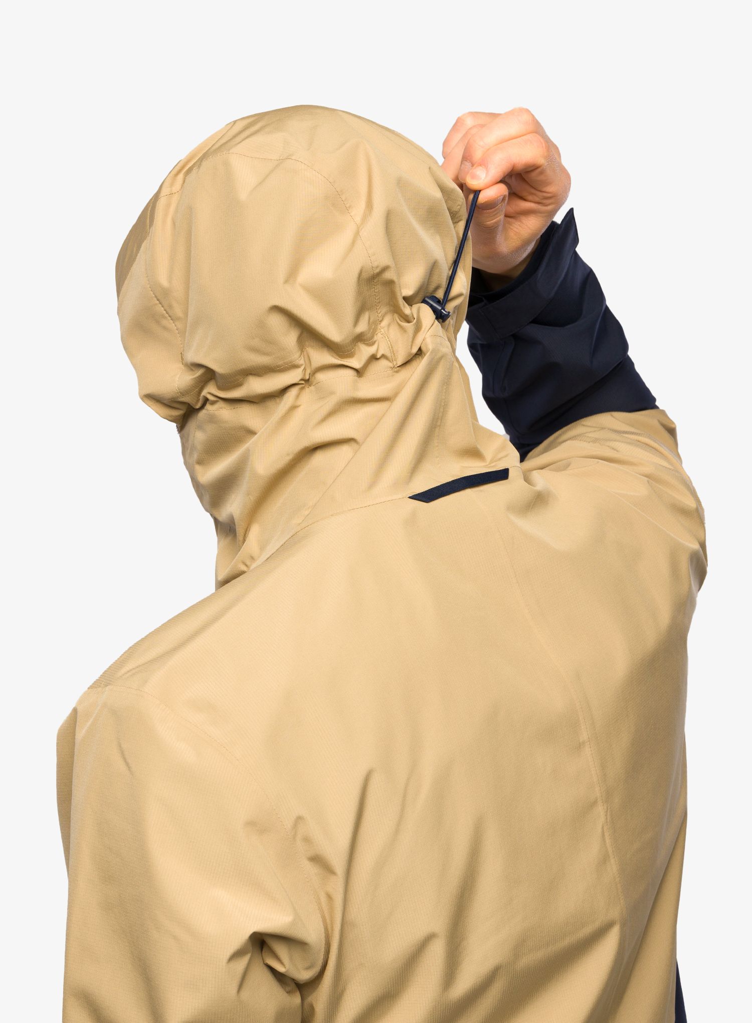 Куртка дощовик Haglofs Finch Proof Jacket - sand/tarn blue