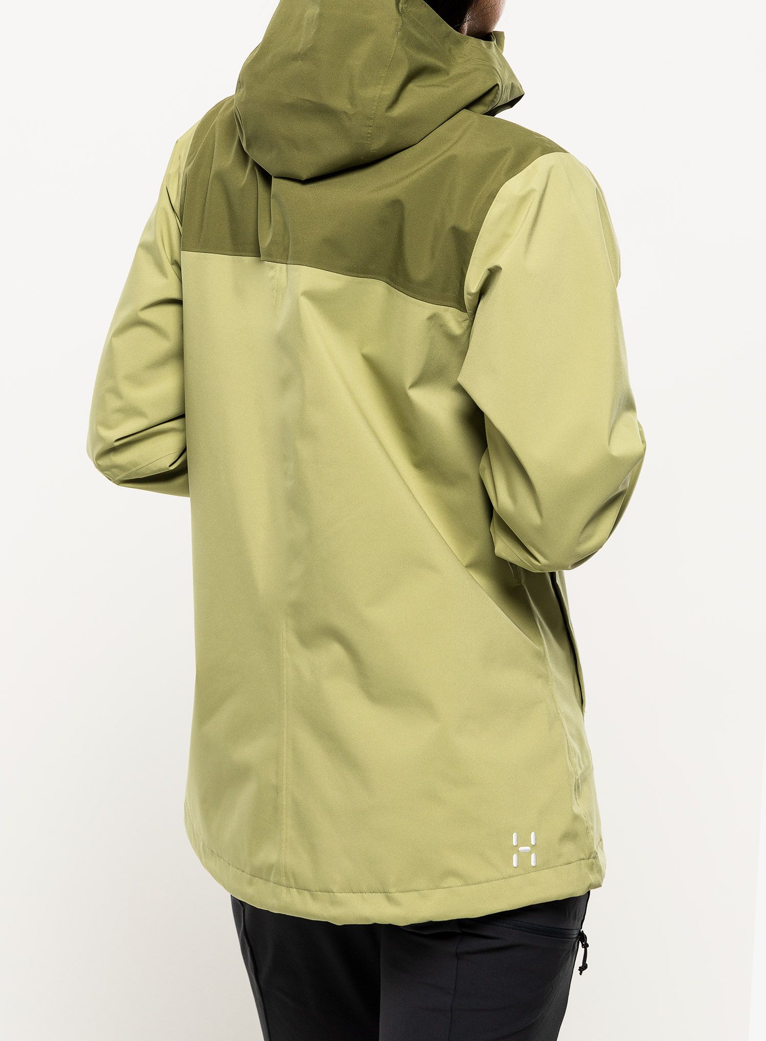 Куртка дощовик жіноча Haglofs Koyal Proof Jacket - thyme green/olive green