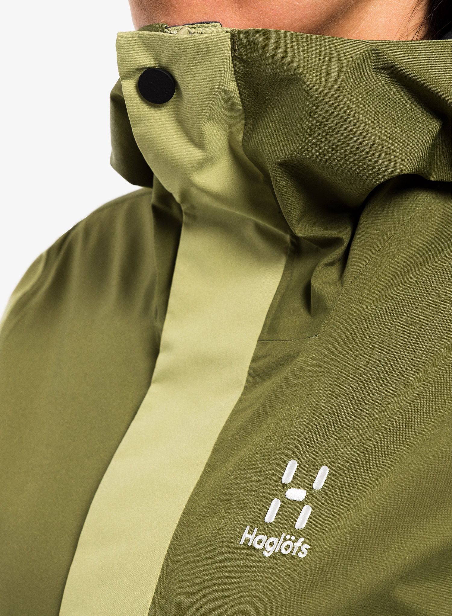 Куртка дощовик жіноча Haglofs Koyal Proof Jacket - thyme green/olive green
