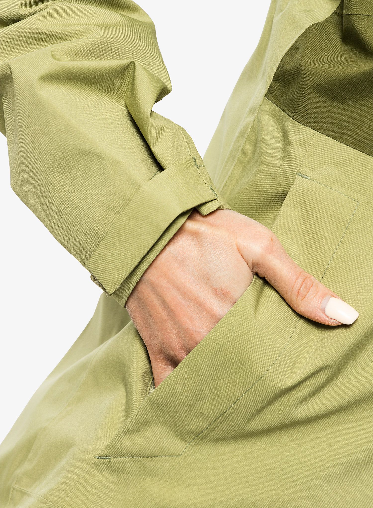 Куртка дощовик жіноча Haglofs Koyal Proof Jacket - thyme green/olive green
