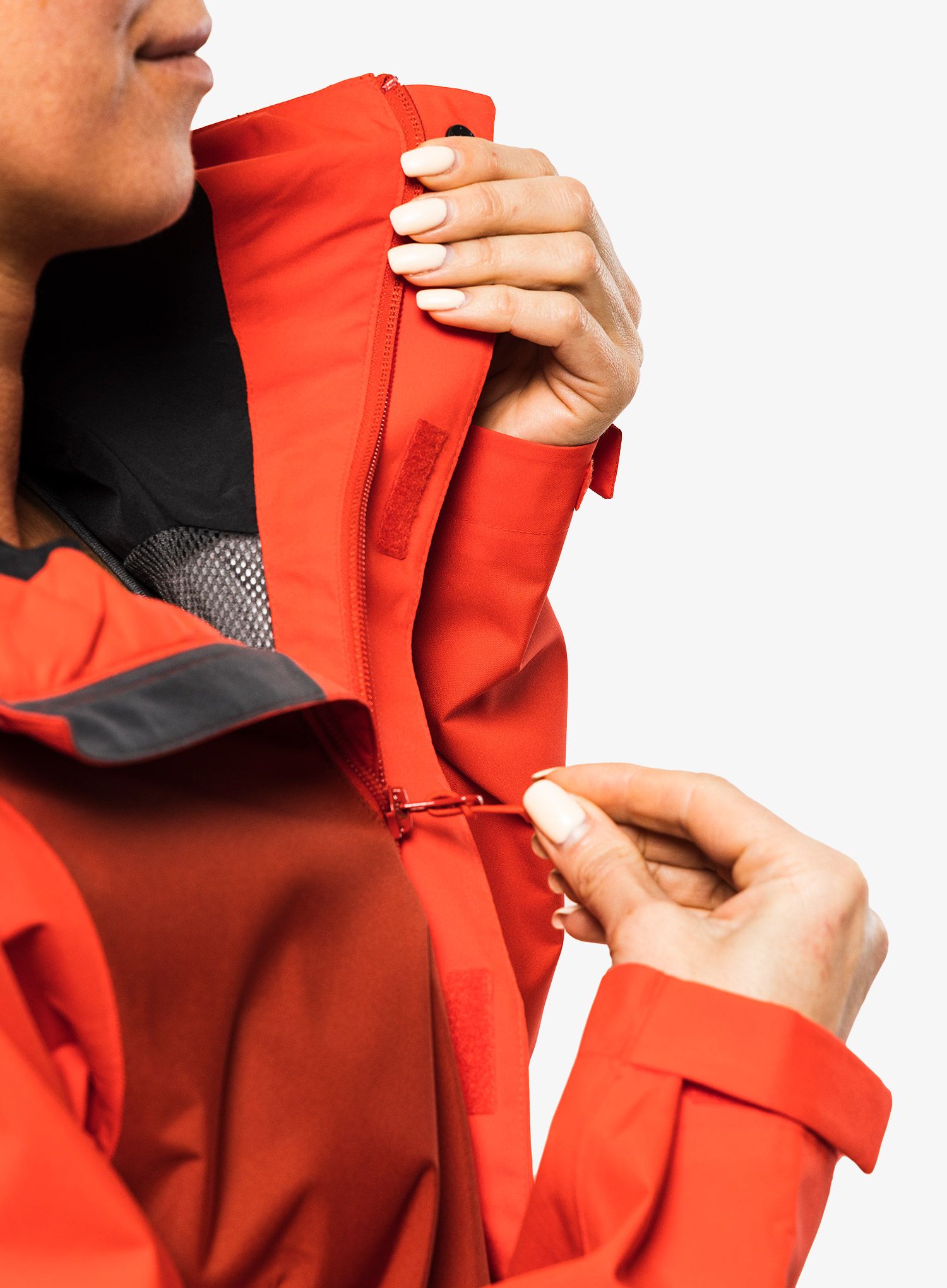 Куртка дощовик жіноча Haglofs Koyal Proof Jacket - poppy red/corrosion