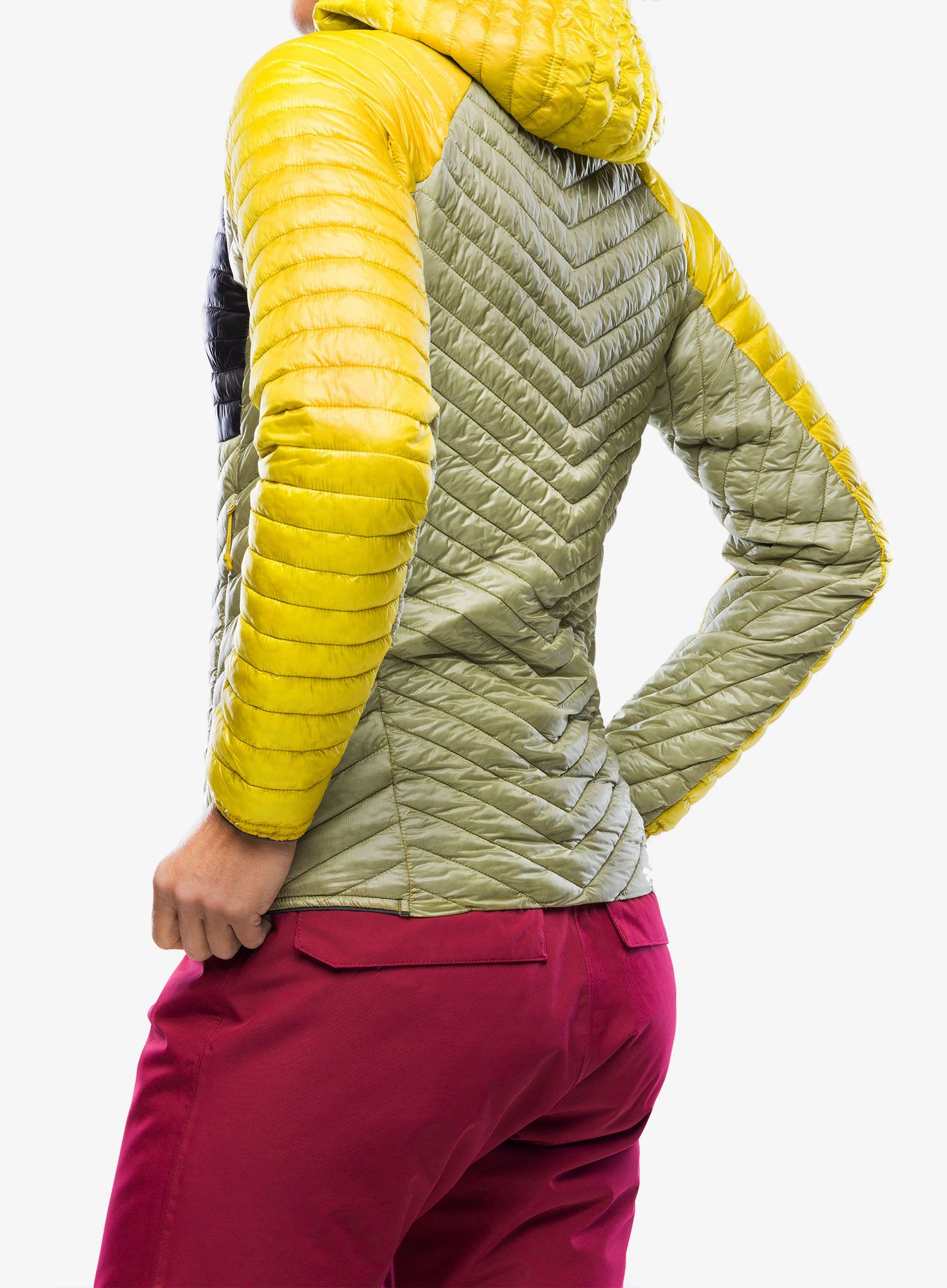 Куртка утеплена Haglofs L.I.M. Mimic Hood - aurora/thyme green