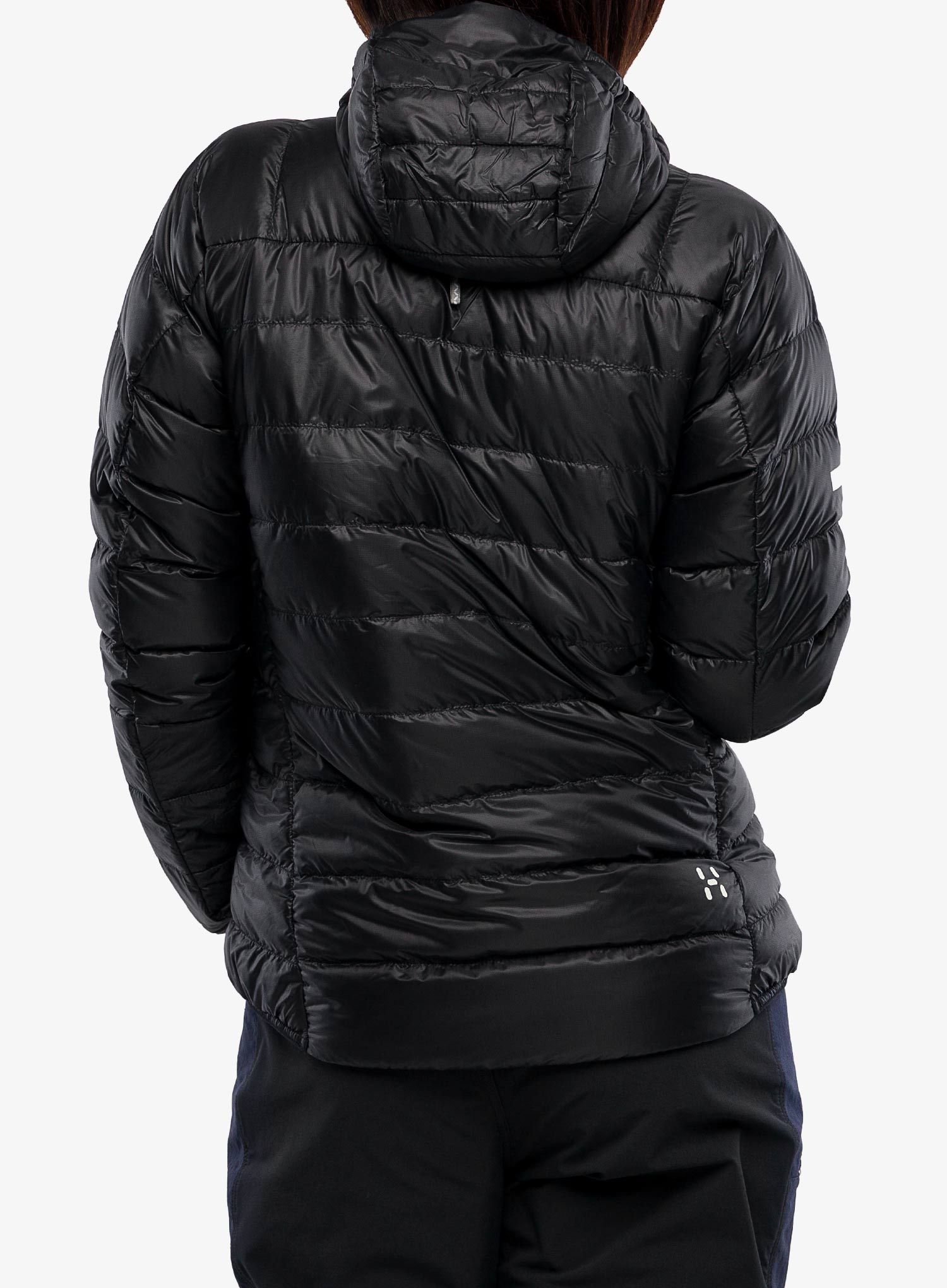 Пуховик жіноча Haglofs L.I.M Down Hood - true black