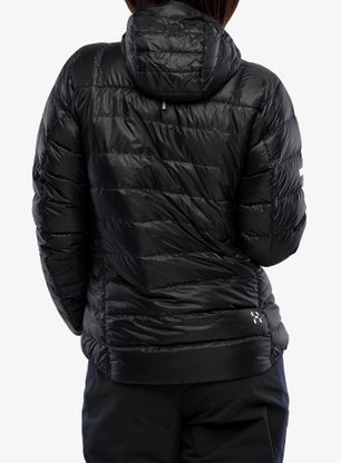 Пуховик жіноча Haglofs L.I.M Down Hood - true black