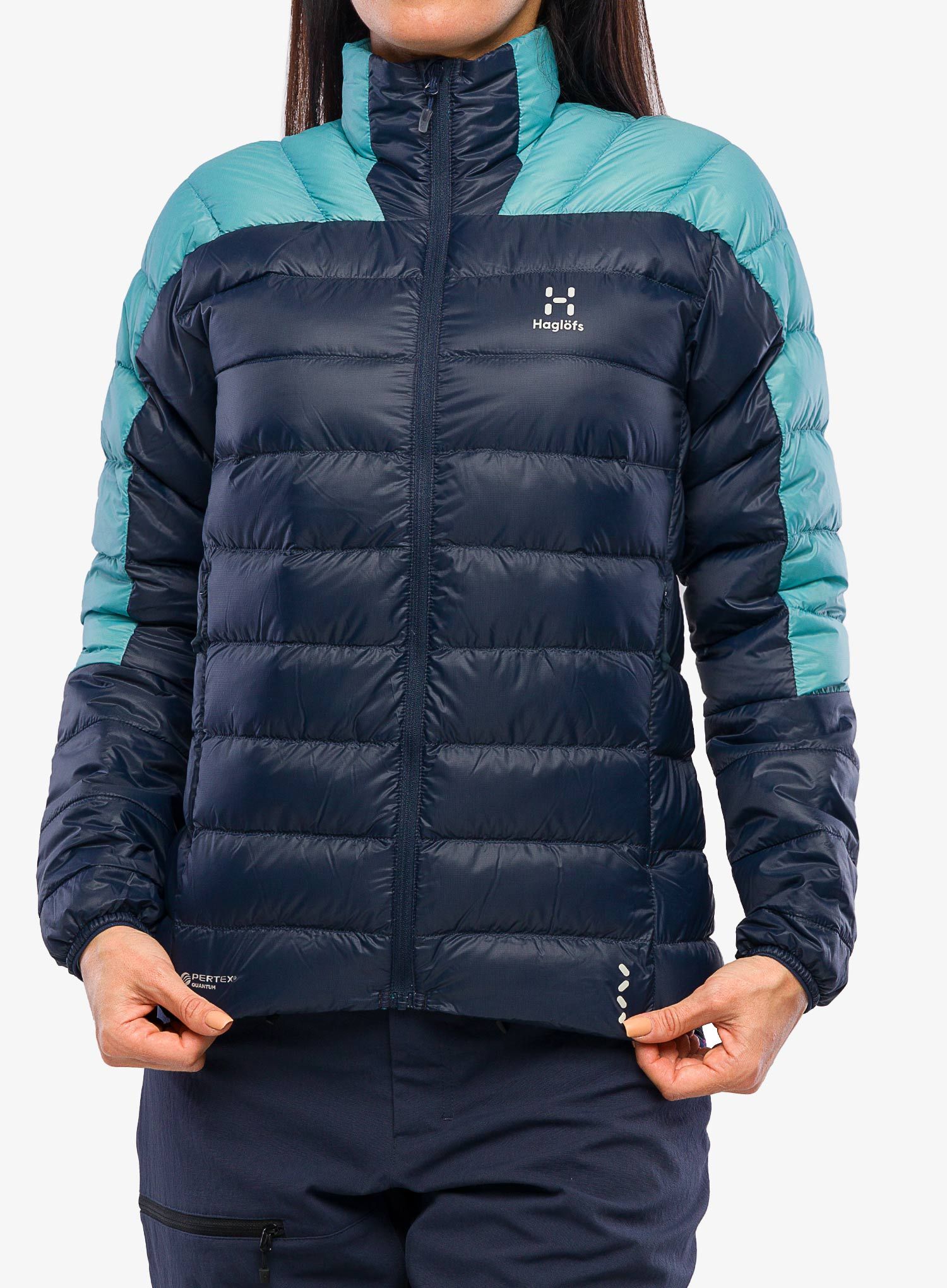 Пуховик жіноча Haglofs L.I.M Down Jacket - tarn blue/frost blue