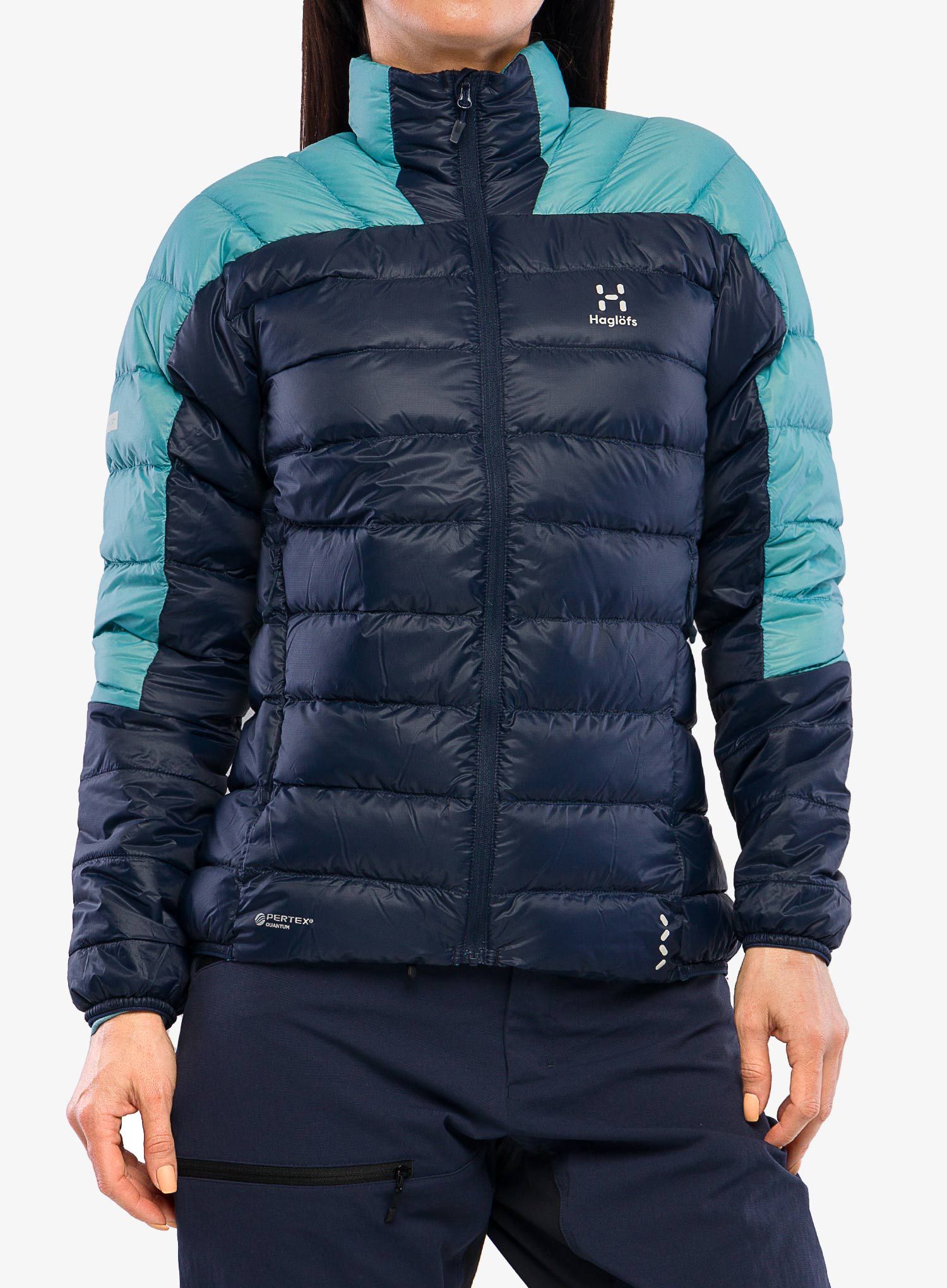 Пуховик жіноча Haglofs L.I.M Down Jacket - tarn blue/frost blue