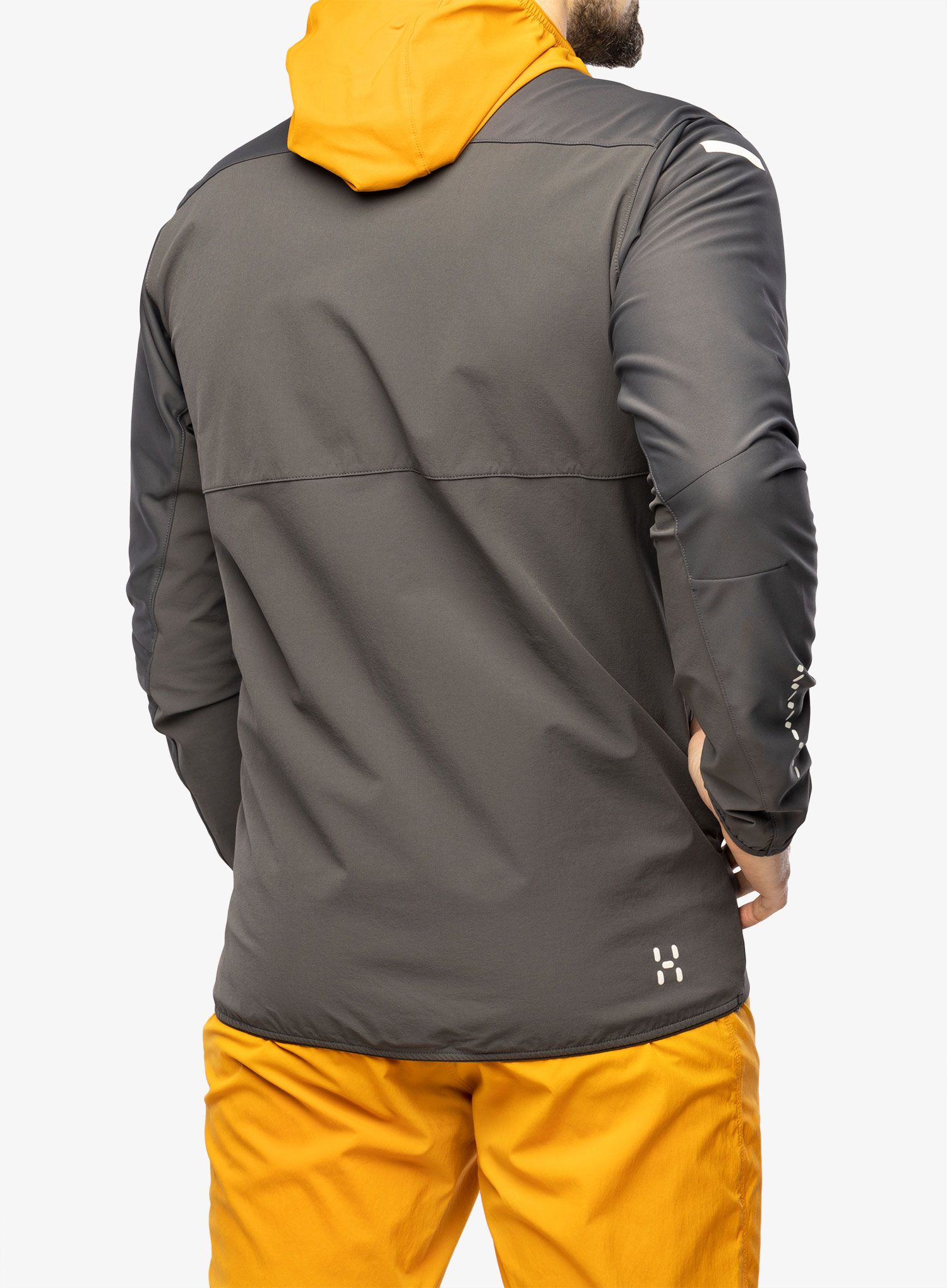 Куртка softshell Haglofs L.I.M Hybrid Softshell Jacket - magnetite/desert yellow