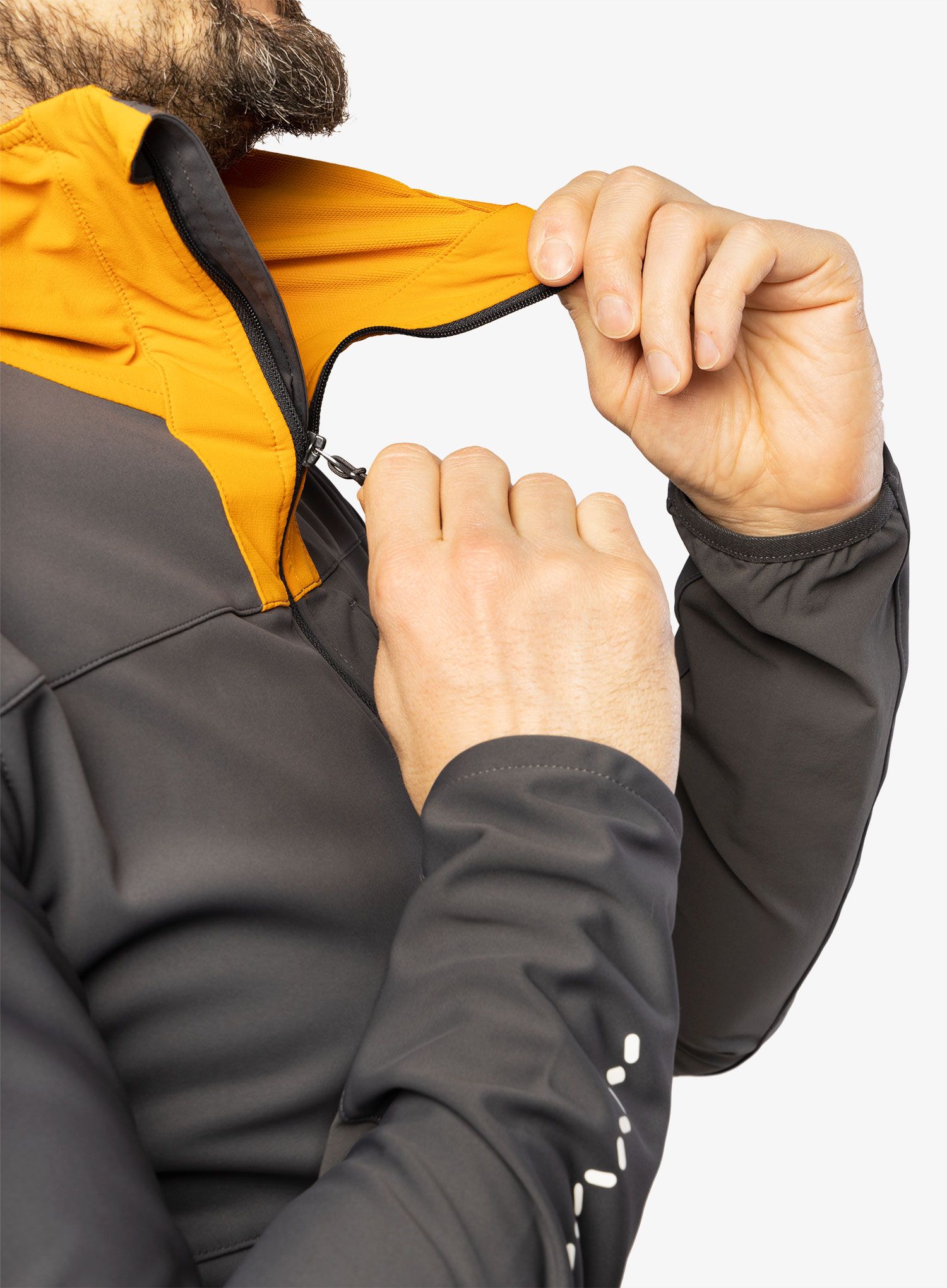 Куртка softshell Haglofs L.I.M Hybrid Softshell Jacket - magnetite/desert yellow
