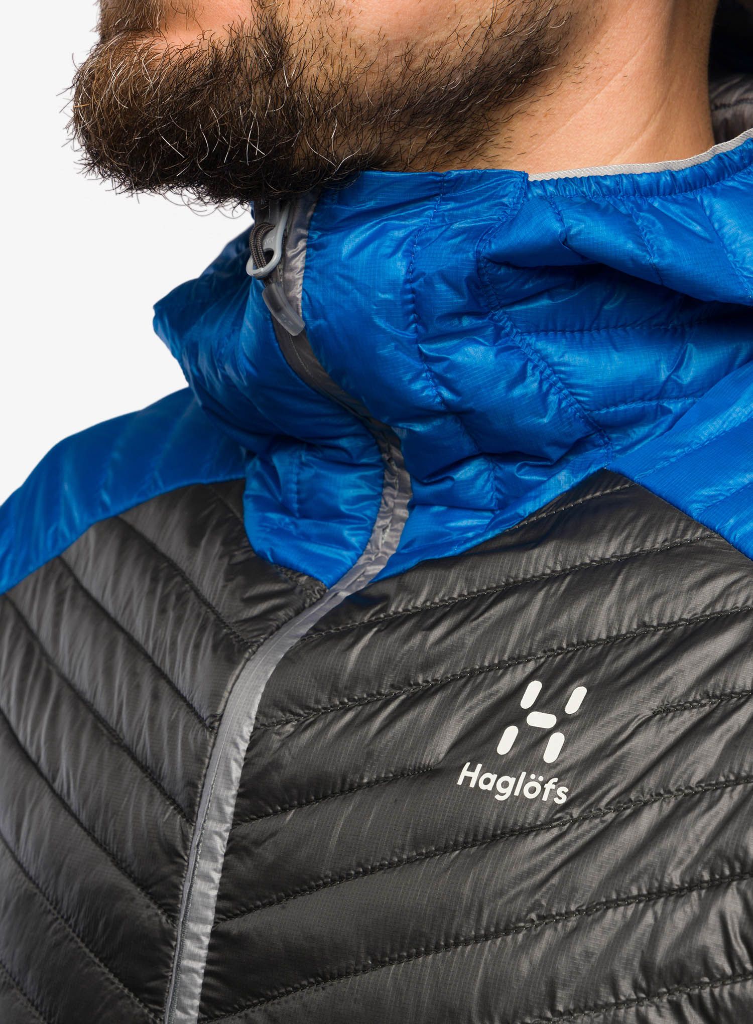 Куртка утеплена Haglofs L.I.M Mimic Hood - concrete/magnetite