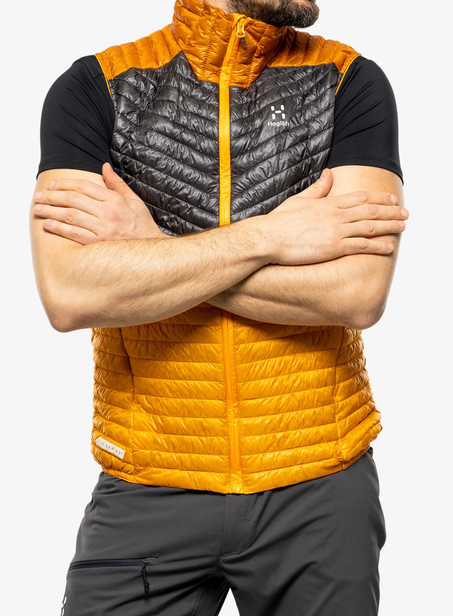 Жилет Haglofs L.I.M Mimic Vest - sunny yellow/magnetite