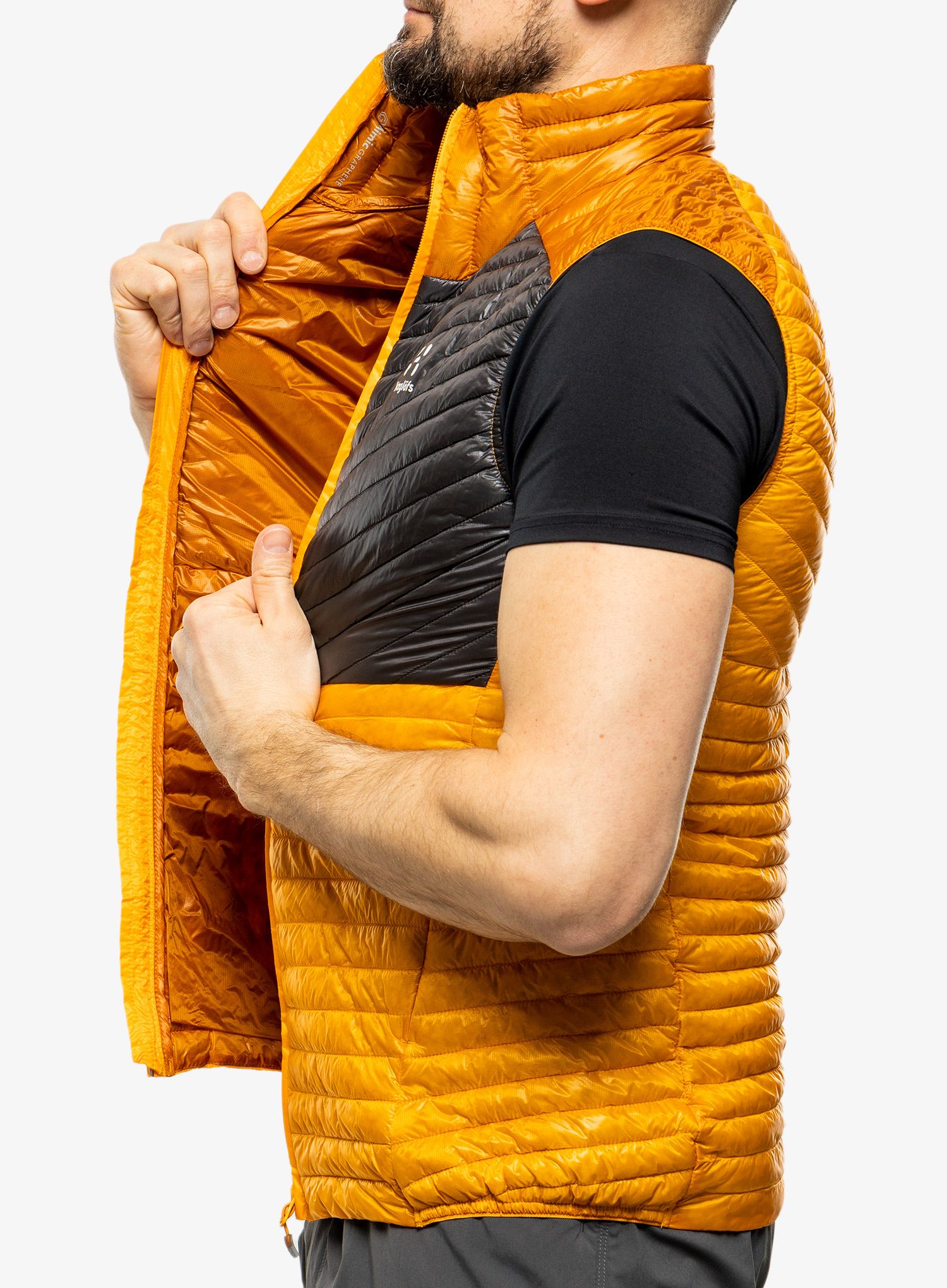 Жилет Haglofs L.I.M Mimic Vest - sunny yellow/magnetite