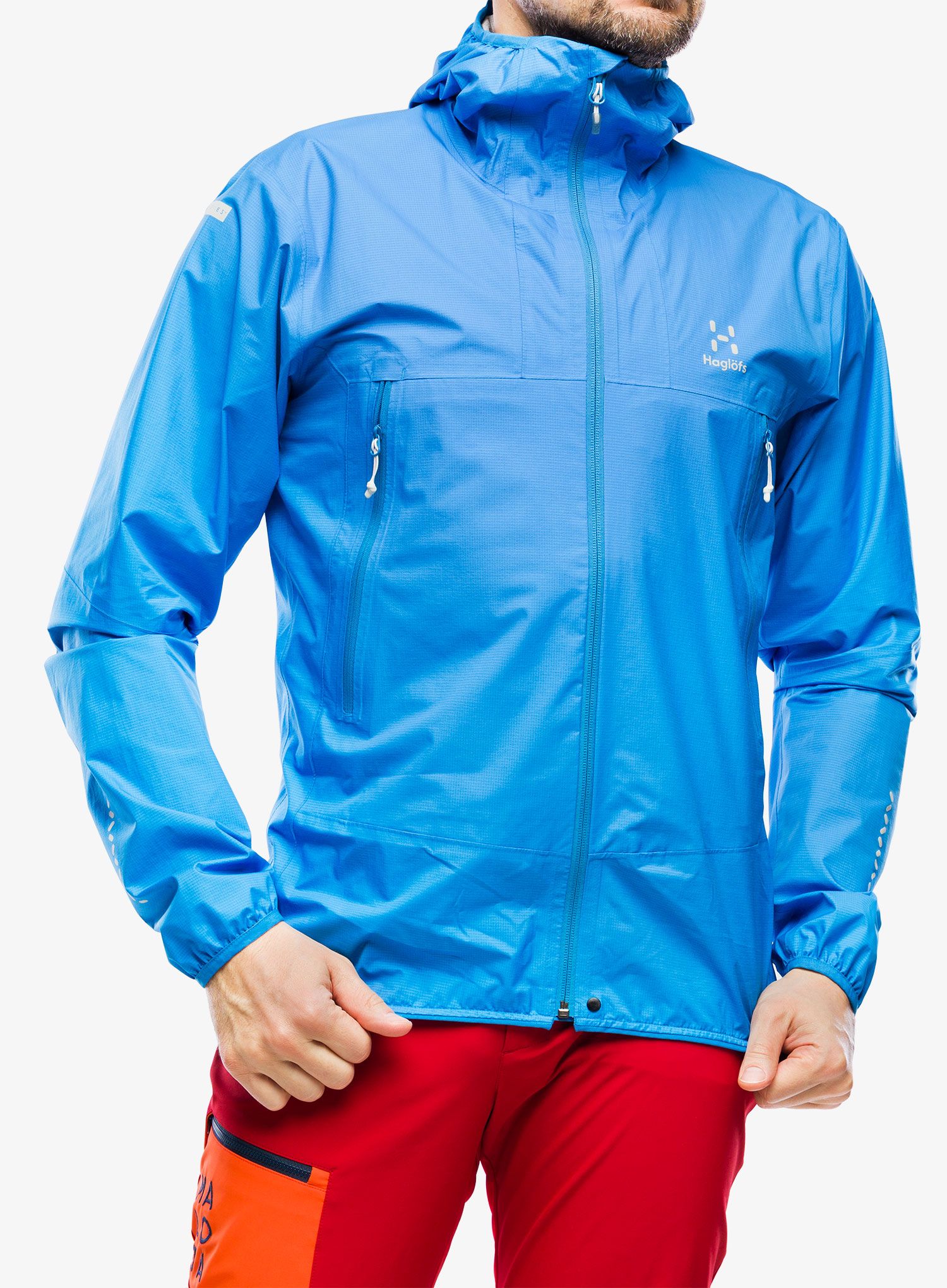 Куртка дощовик Haglofs L.I.M Proof Jacket - nordic blue