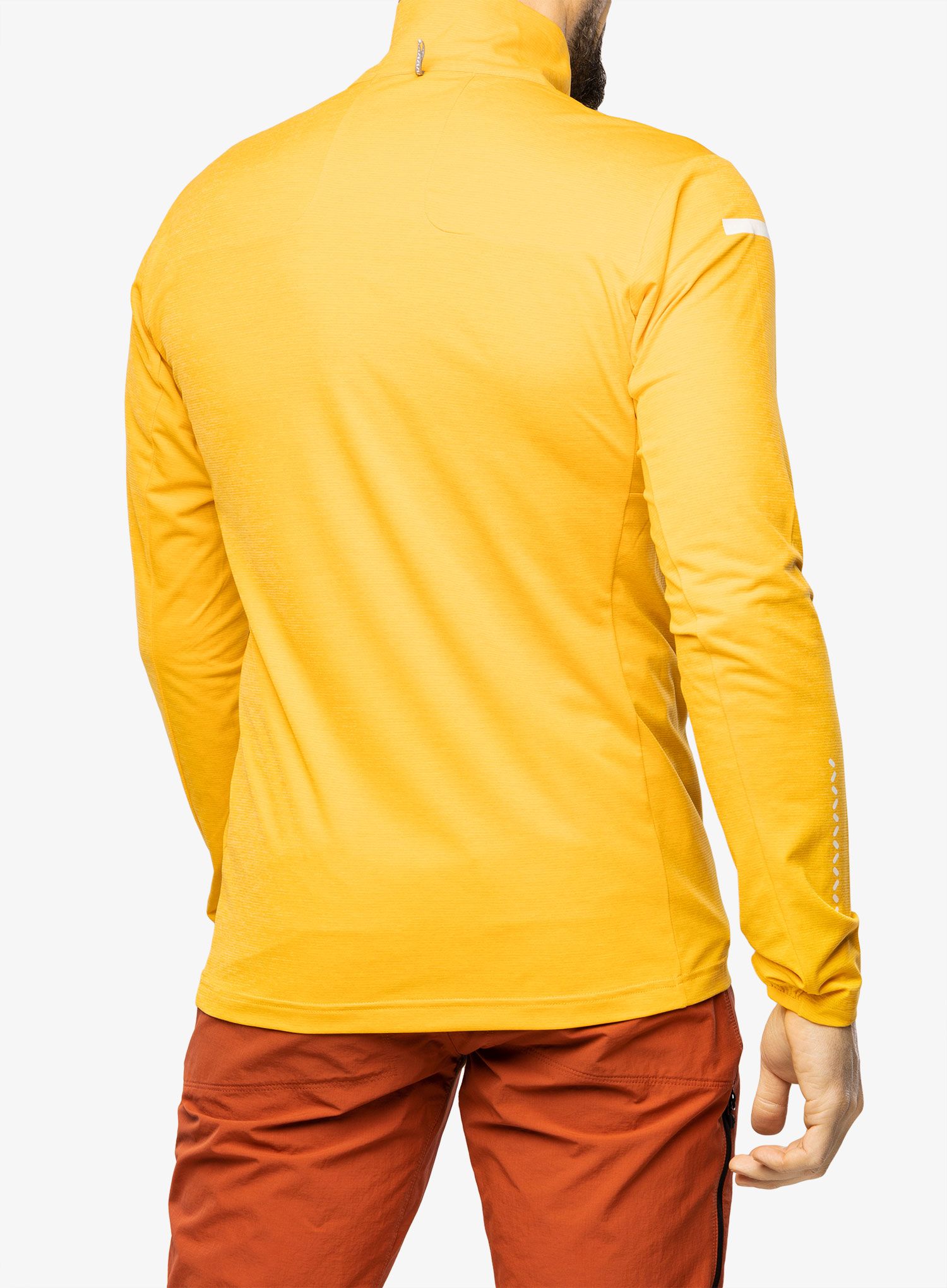 Кофта на блискавці 1/2 Haglofs L.I.M Strive Mid Top - sunny yellow