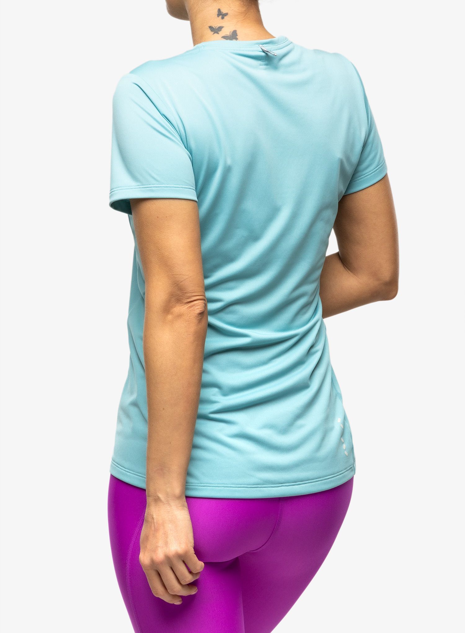 Швидковисихаюча футболка жіночий Haglofs L.I.M Tech Tee - frost blue