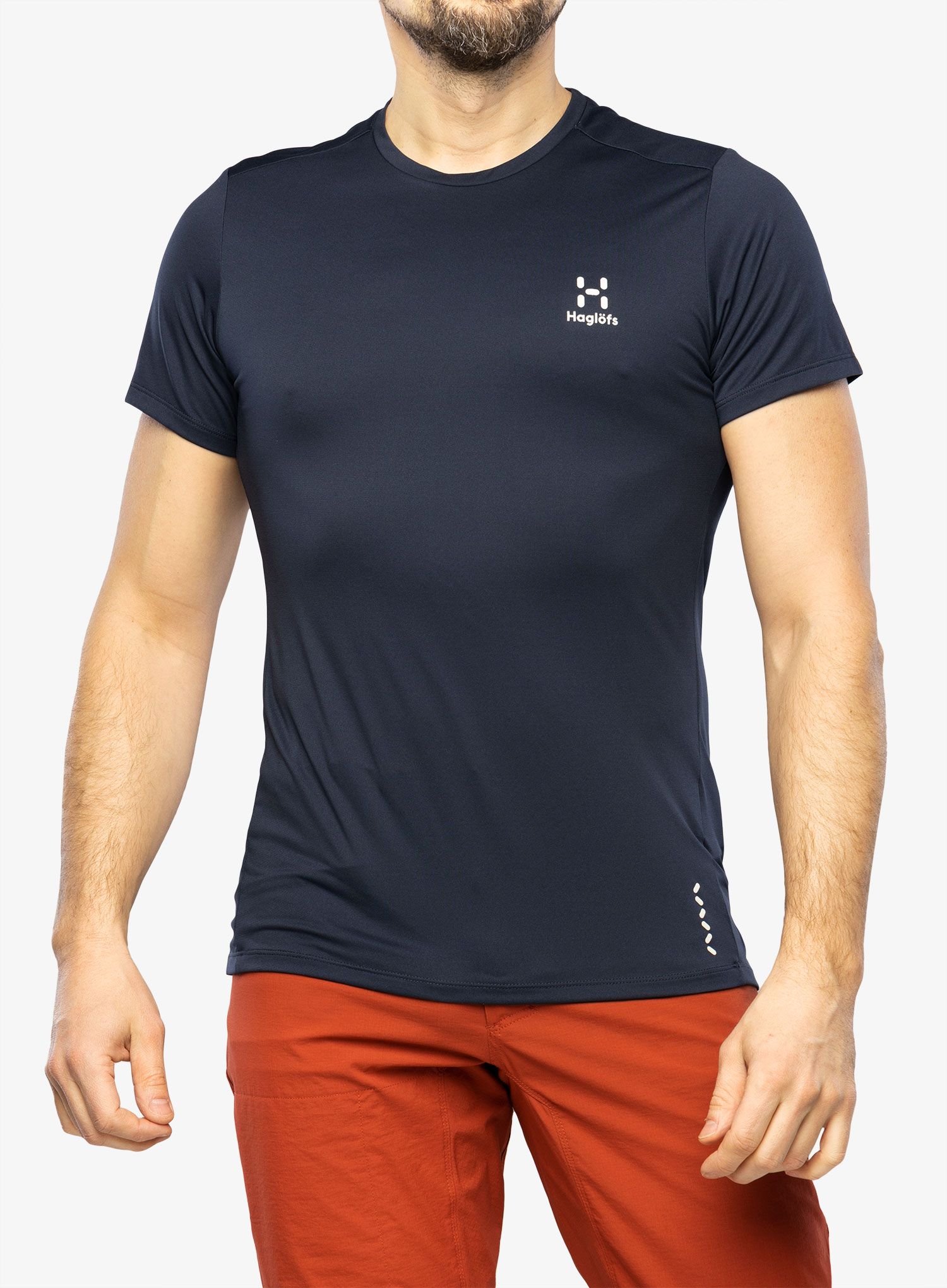 Швидковисихаюча футболка Haglofs L.I.M Tech Tee - tarn blue