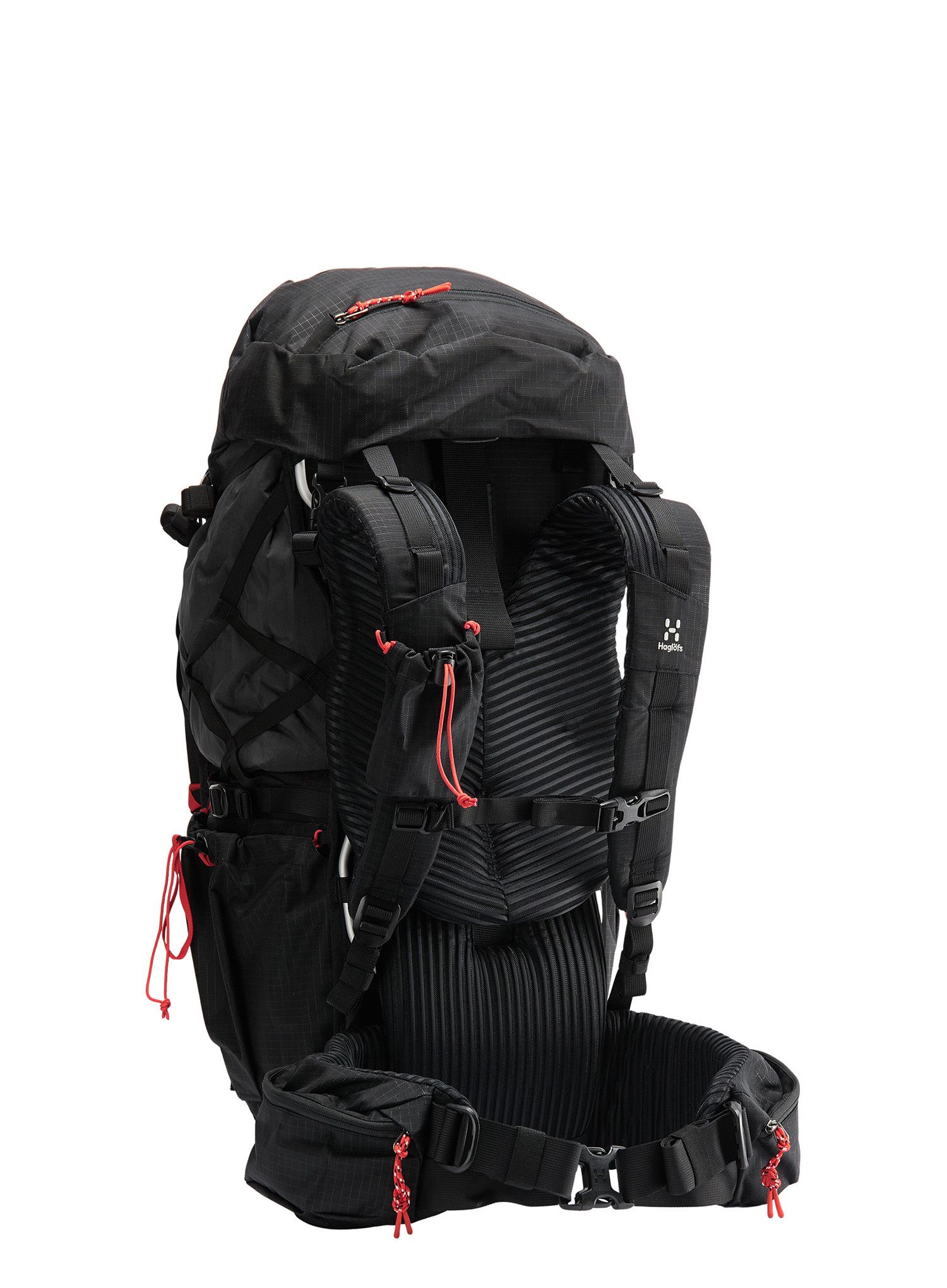 Рюкзак туристичний Haglofs L.I.M ZT 55 - true black/zenith red
