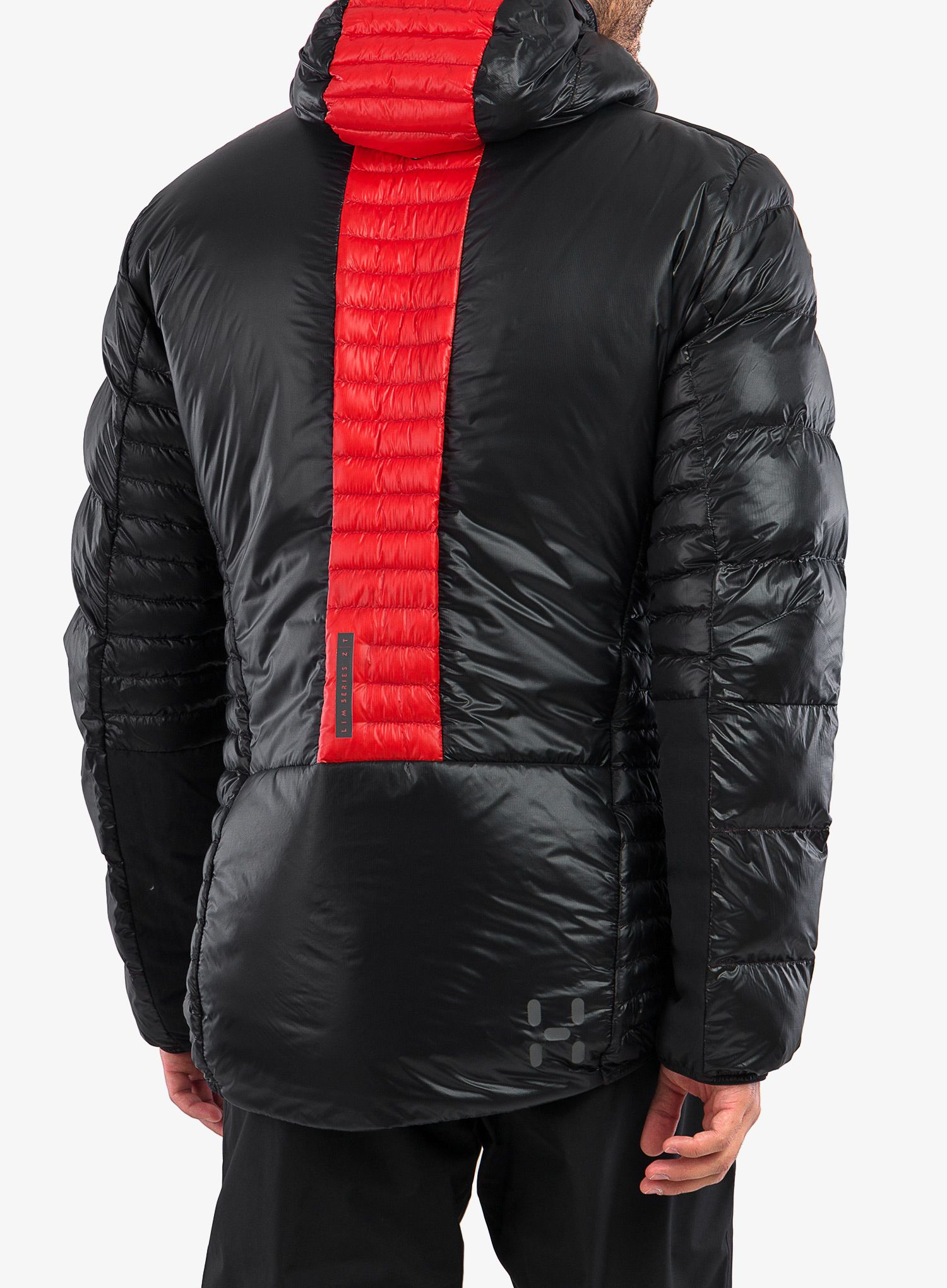 Пуховик Haglofs L.I.M ZT Down Jacket - true black/zenith red