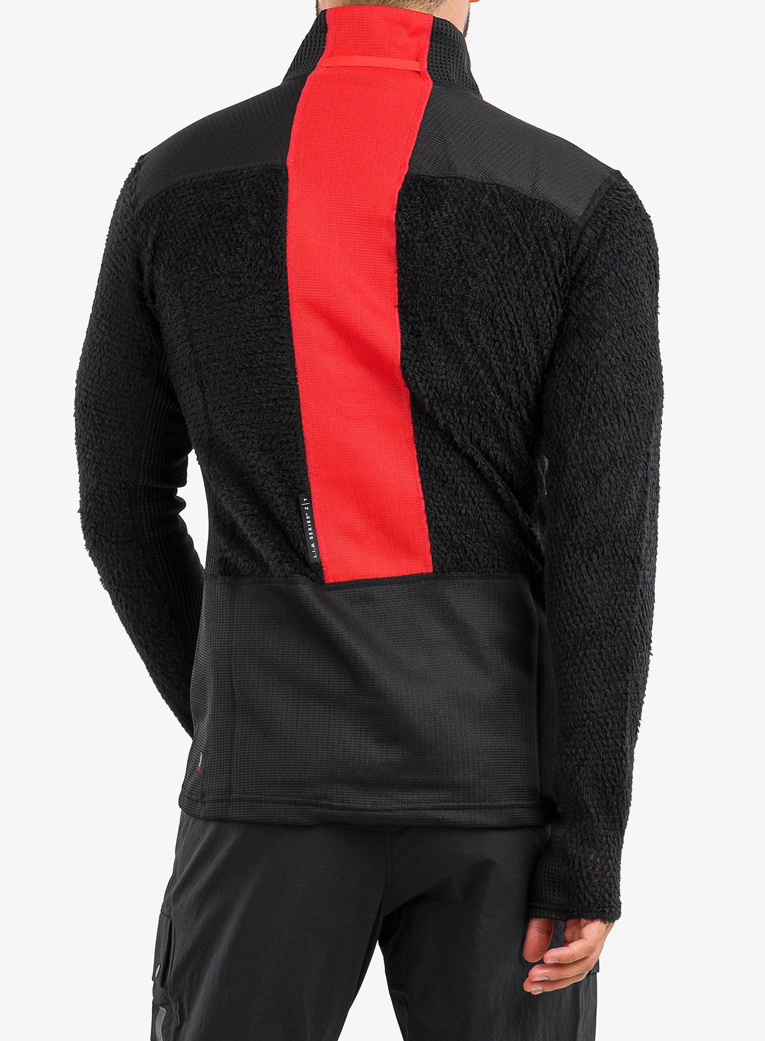 Кофта флісова Haglofs L.I.M ZT Sync 2 Mid Jacket - true black/zenith red