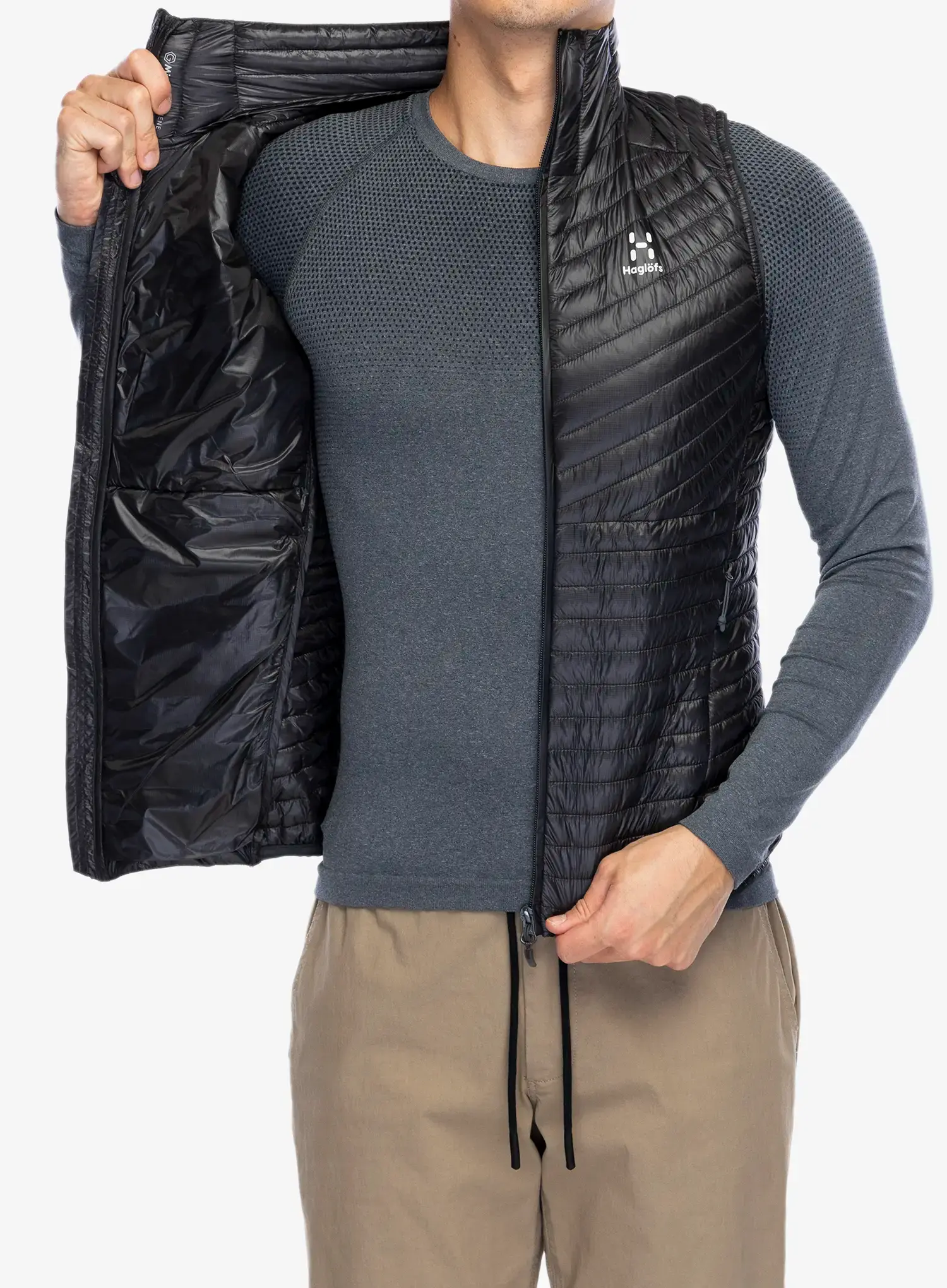 Жилет утеплений Haglofs L.I.M Mimic Vest - magnetite