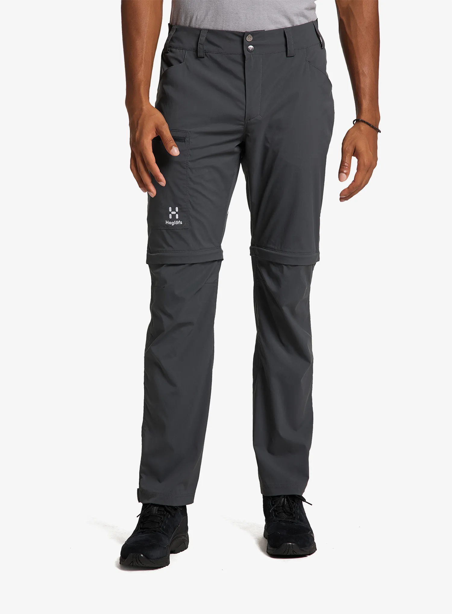 Штани трансформери Haglofs Lite Standard Zip-Off Pant - magnetite
