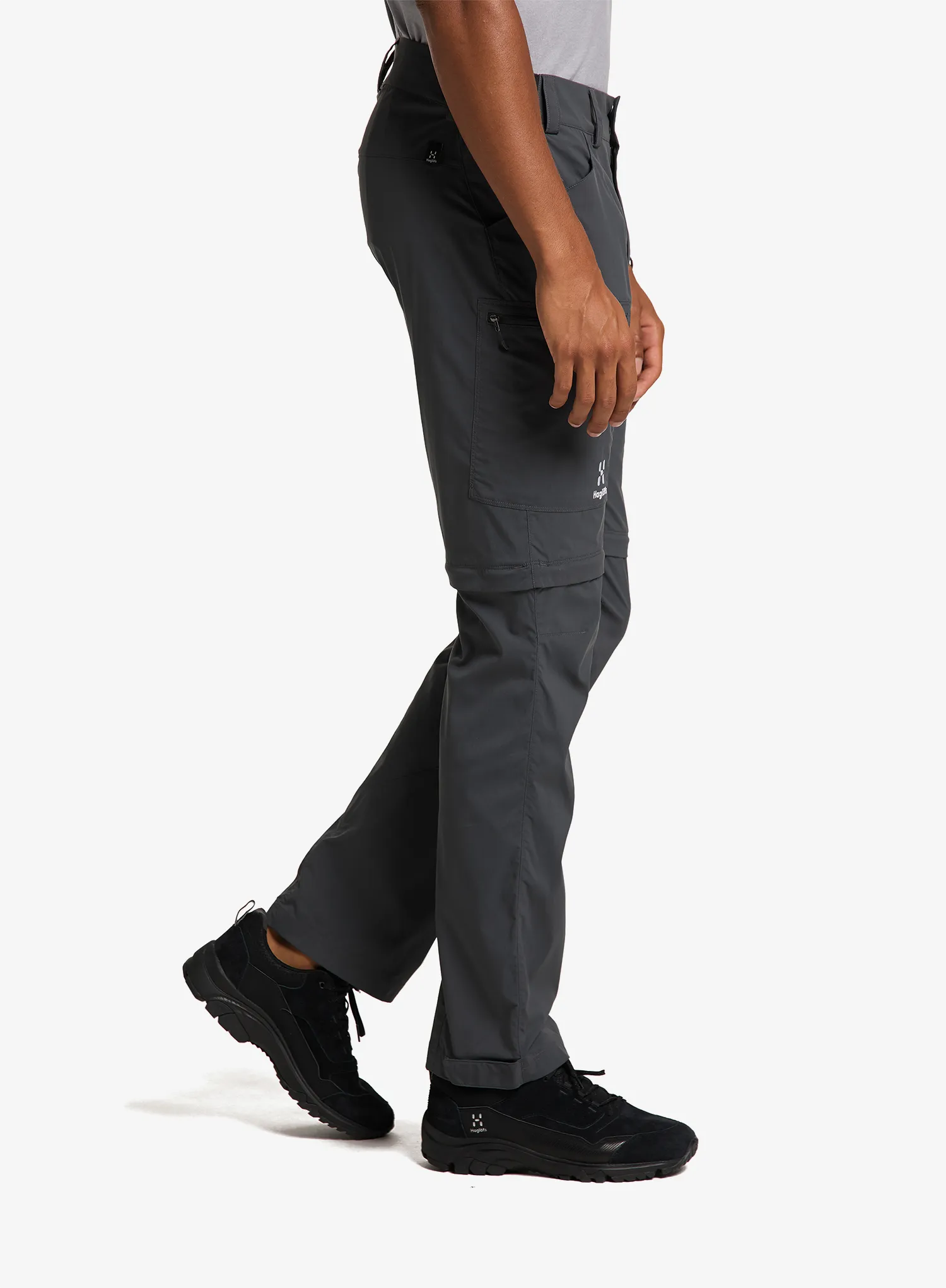 Штани трансформери Haglofs Lite Standard Zip-Off Pant - magnetite