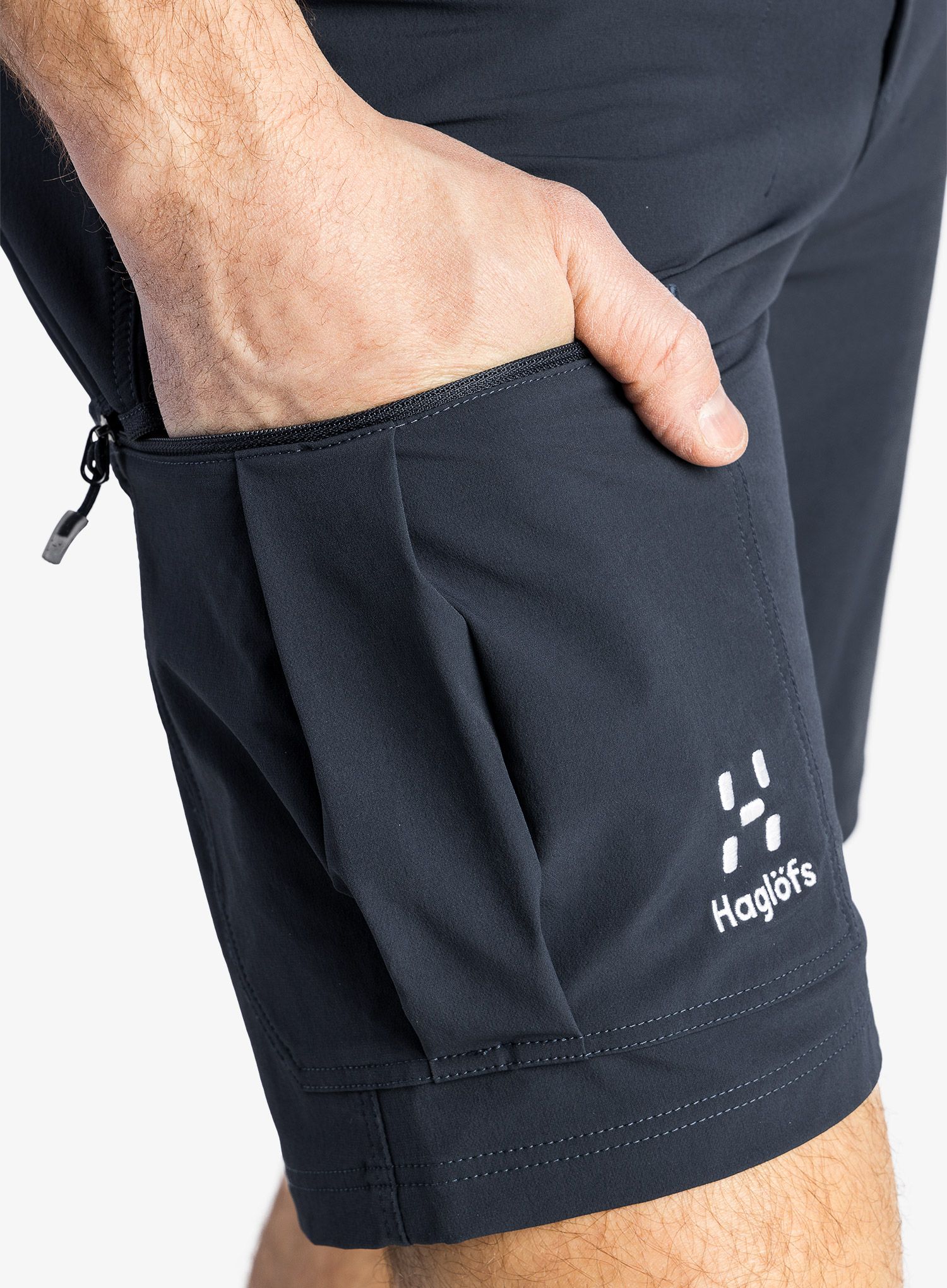 Шорти туристичні Haglofs Lizard Softshell Shorts - tarn blue