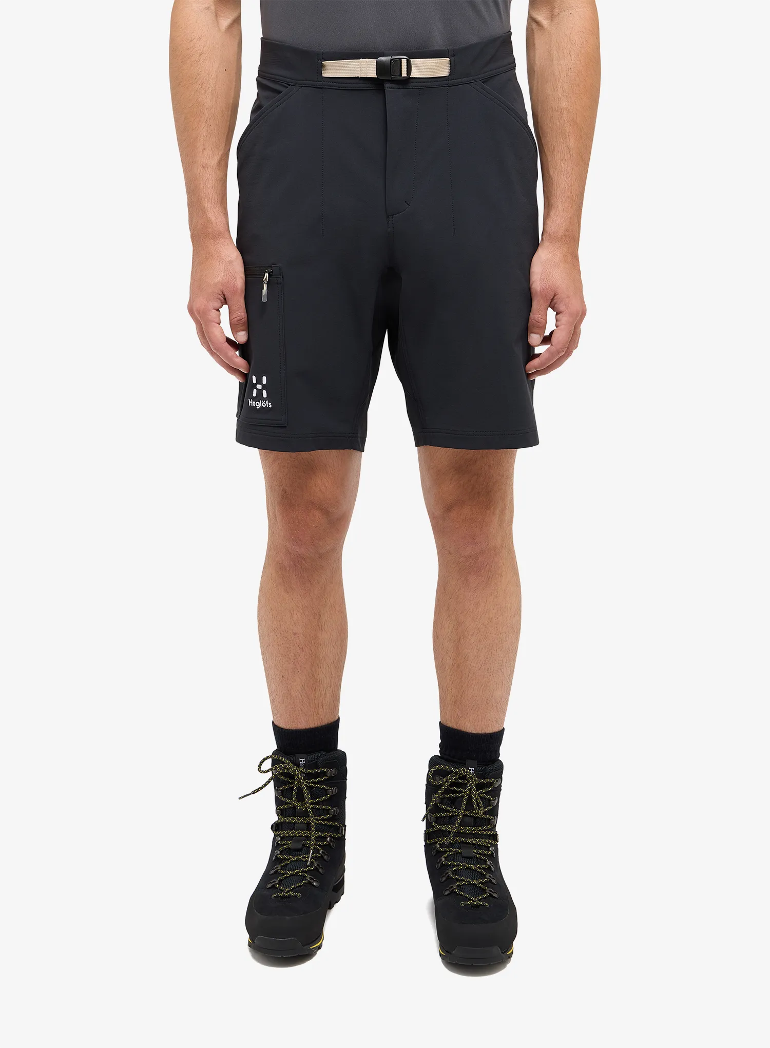 Шорти туристичні Haglofs Lizard Softshell Shorts - true black