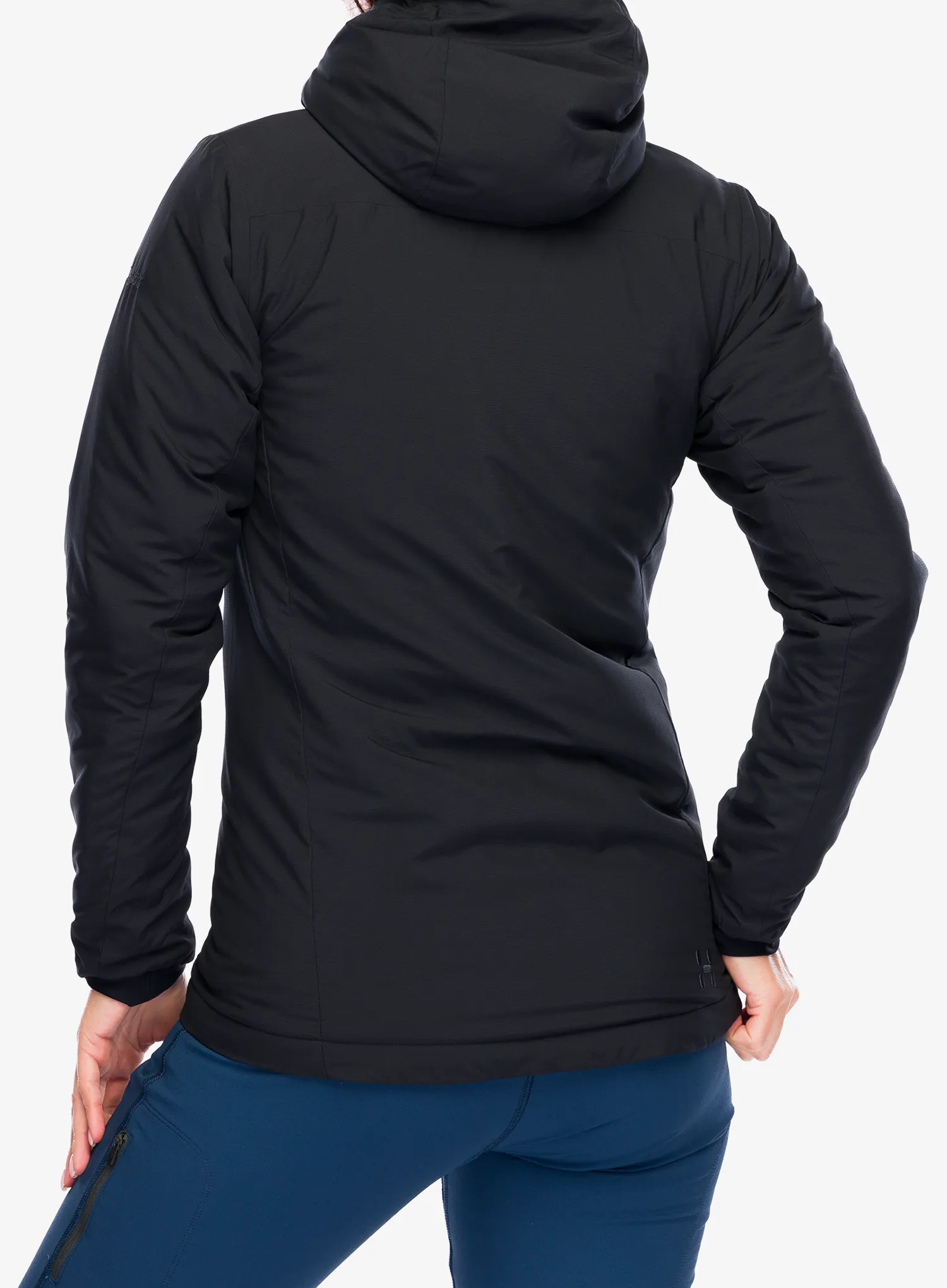 Куртка утеплена жіноча Haglofs Mimic Alert Hood - true black
