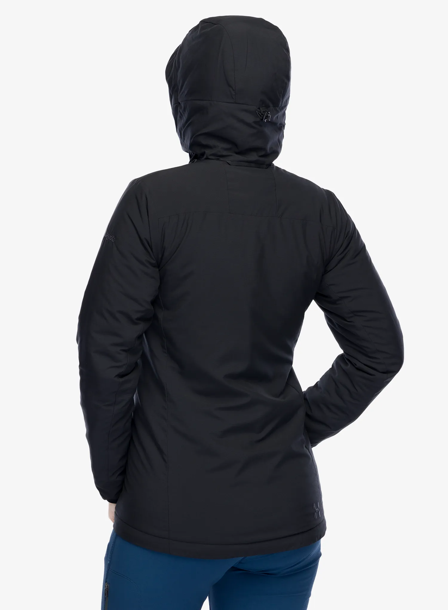 Куртка утеплена жіноча Haglofs Mimic Alert Hood - true black