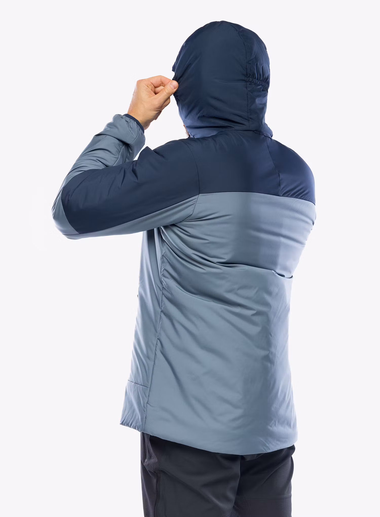 Куртка утеплена Haglofs Mimic Silver Hood - steel blue/tarn blue