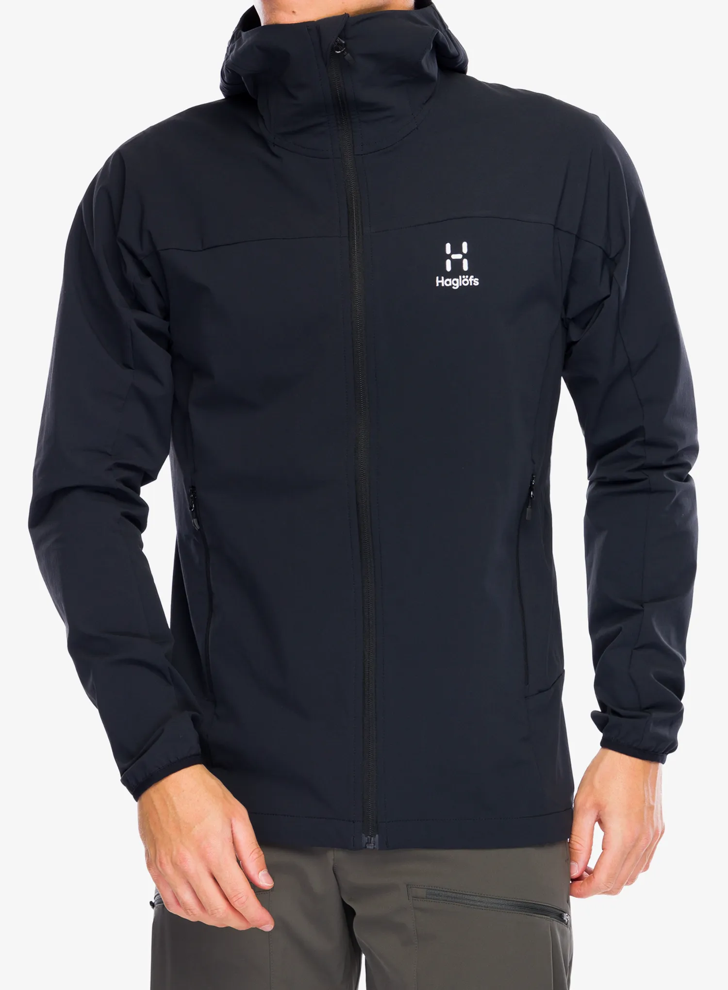 Куртка softshell Haglofs Moran Softshell Hood - true black