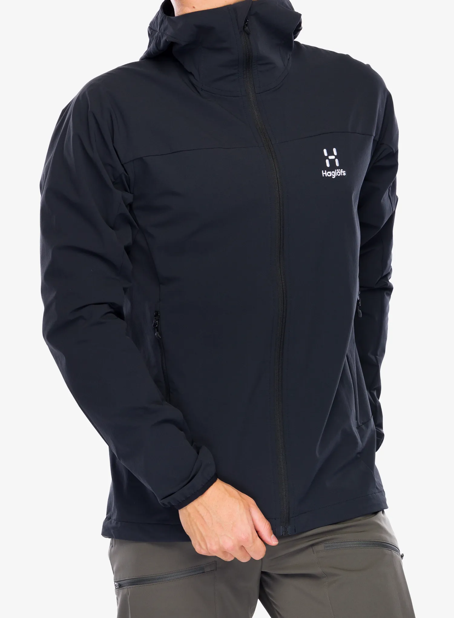 Куртка softshell Haglofs Moran Softshell Hood - true black