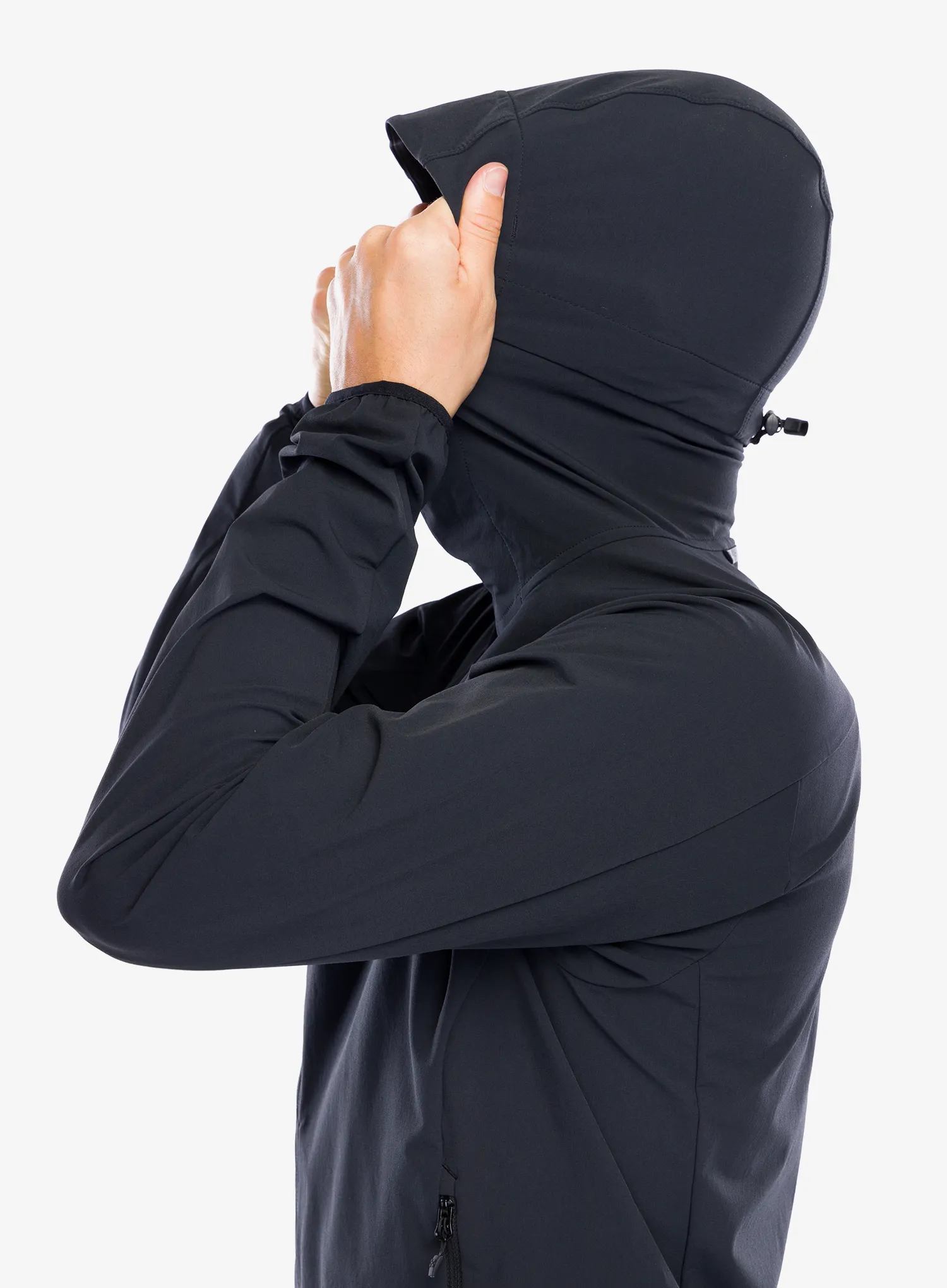 Куртка softshell Haglofs Moran Softshell Hood - true black