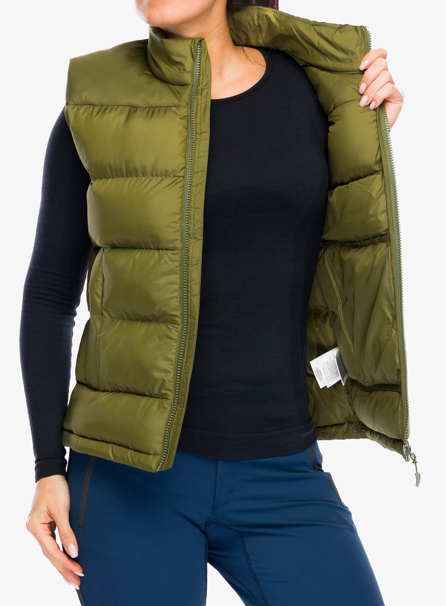 Жилет жіночий Haglofs Puffy Mimic Vest - olive green