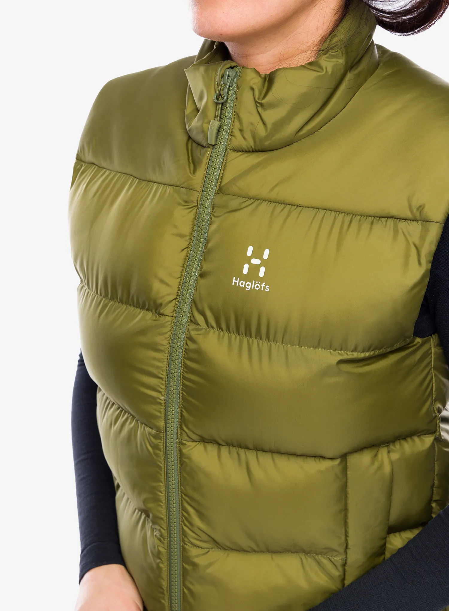 Жилет жіночий Haglofs Puffy Mimic Vest - olive green