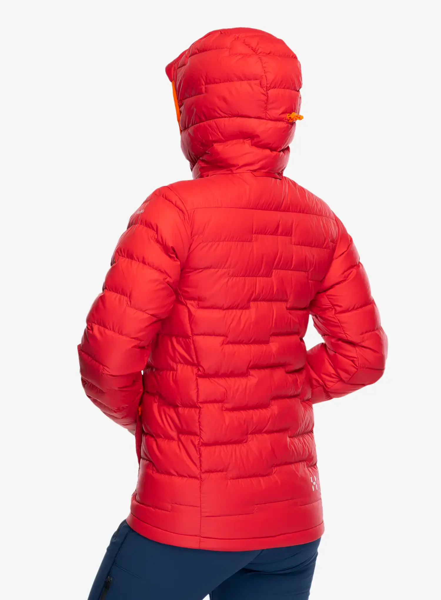 Пуховик жіноча Haglofs ROC Flash Down Hood - bright red