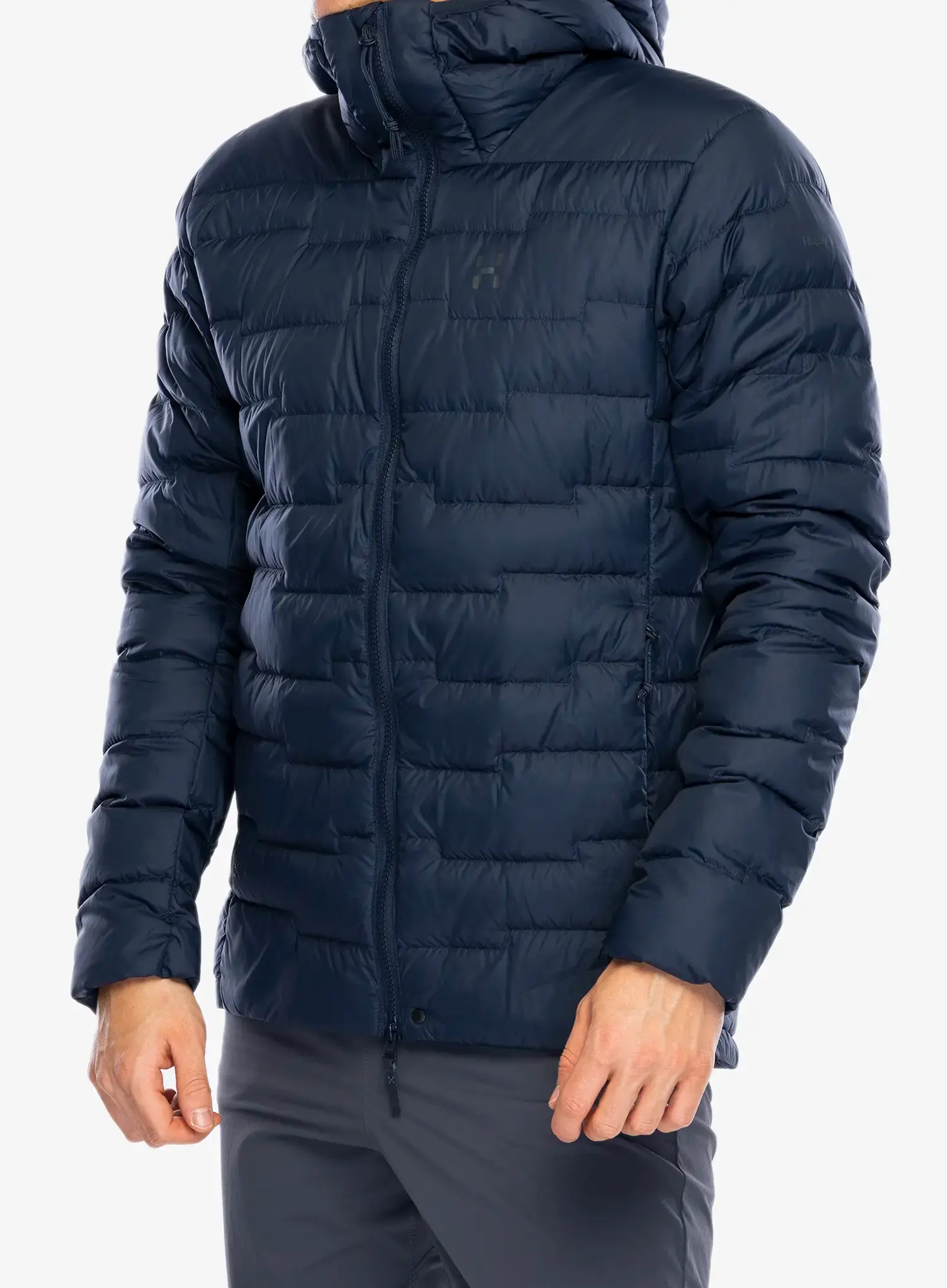 Пуховик Haglofs ROC Flash Down Hood - tarn blue