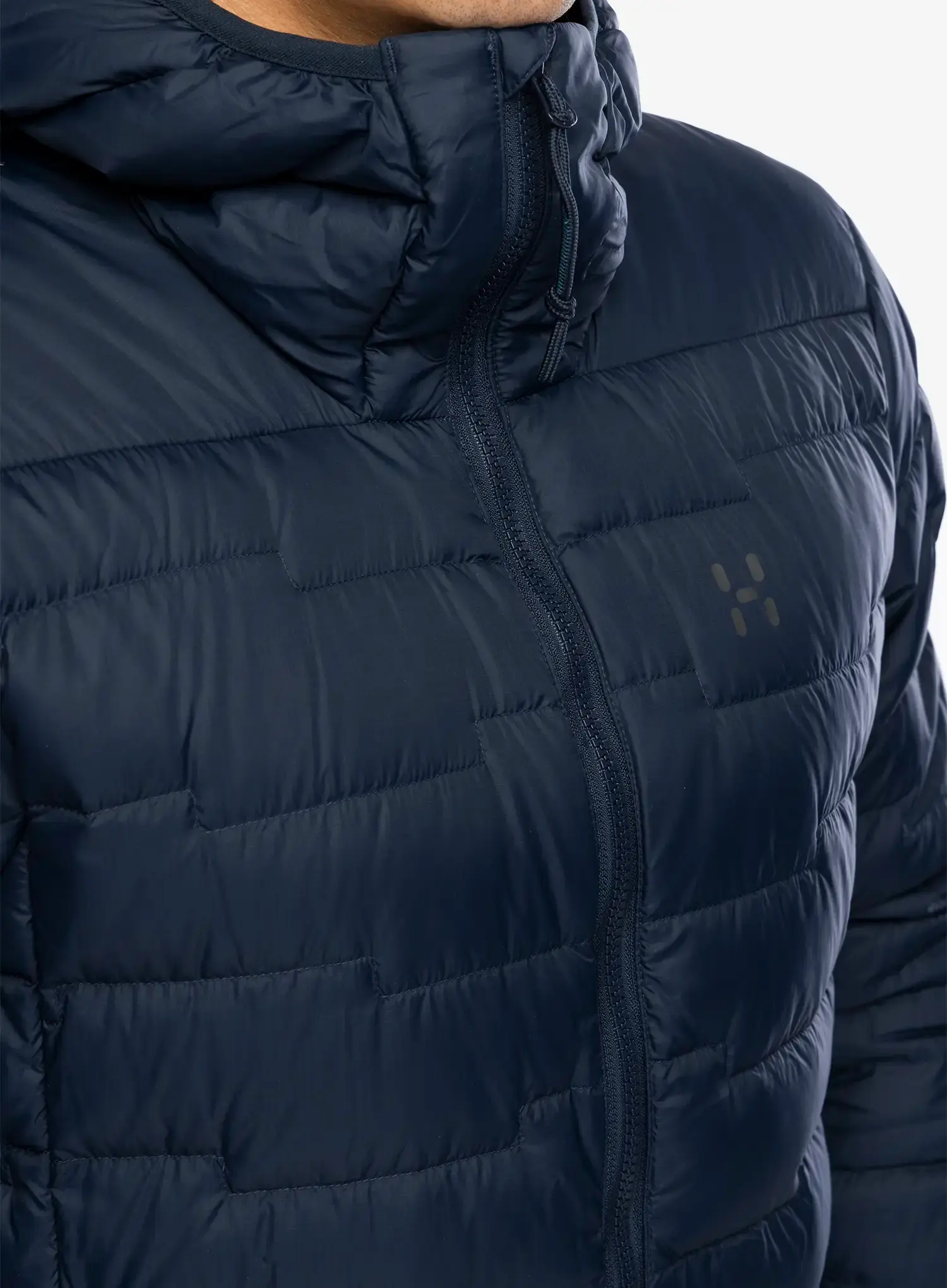Пуховик Haglofs ROC Flash Down Hood - tarn blue