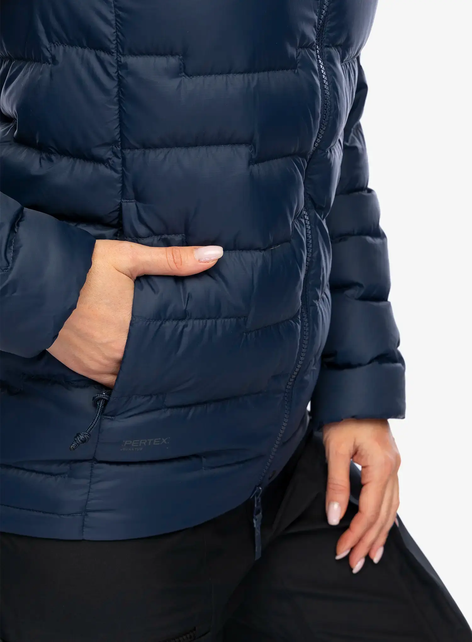 Пуховик жіноча Haglofs ROC Flash Down Hood - tarn blue