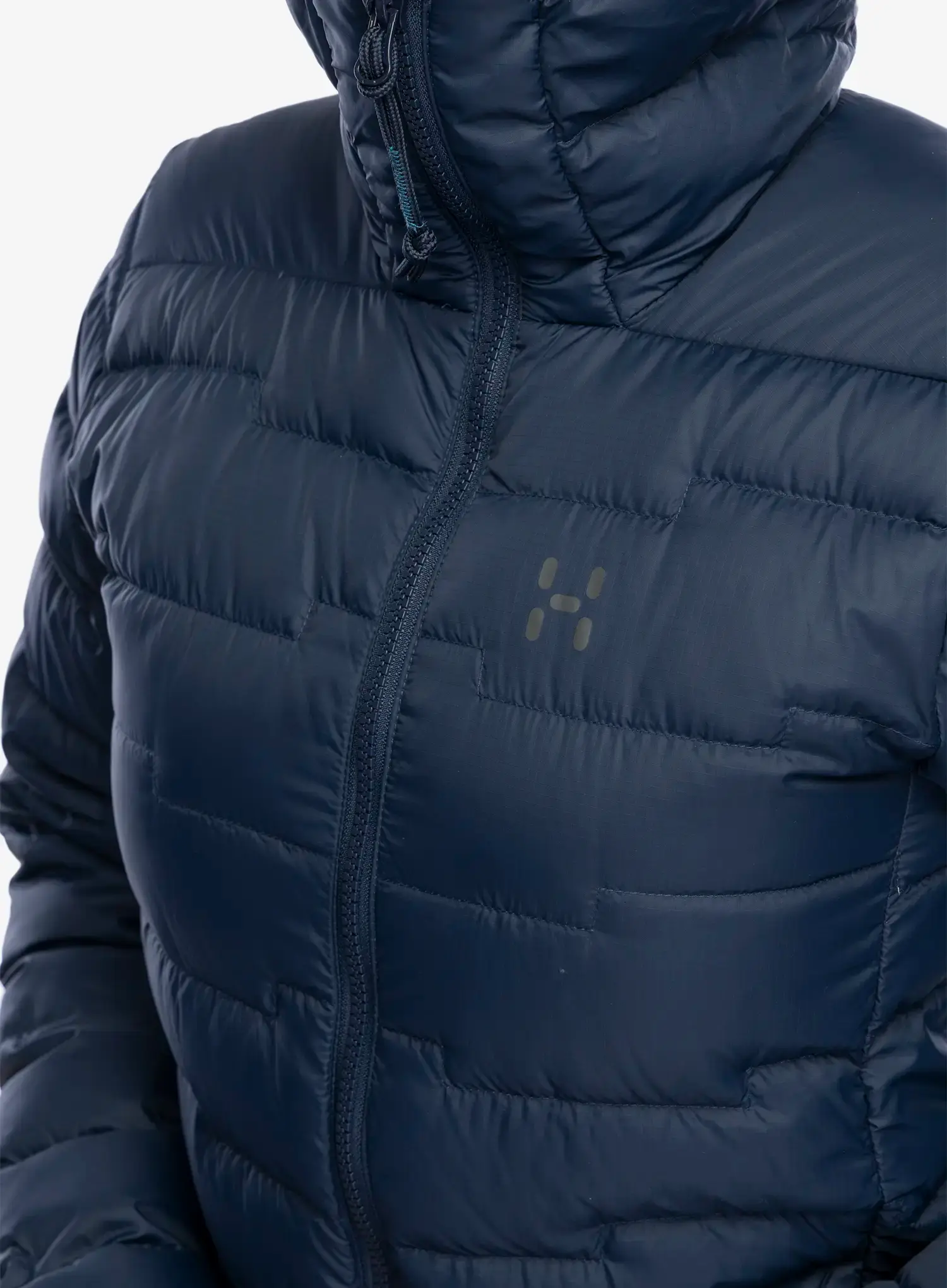 Пуховик жіноча Haglofs ROC Flash Down Hood - tarn blue