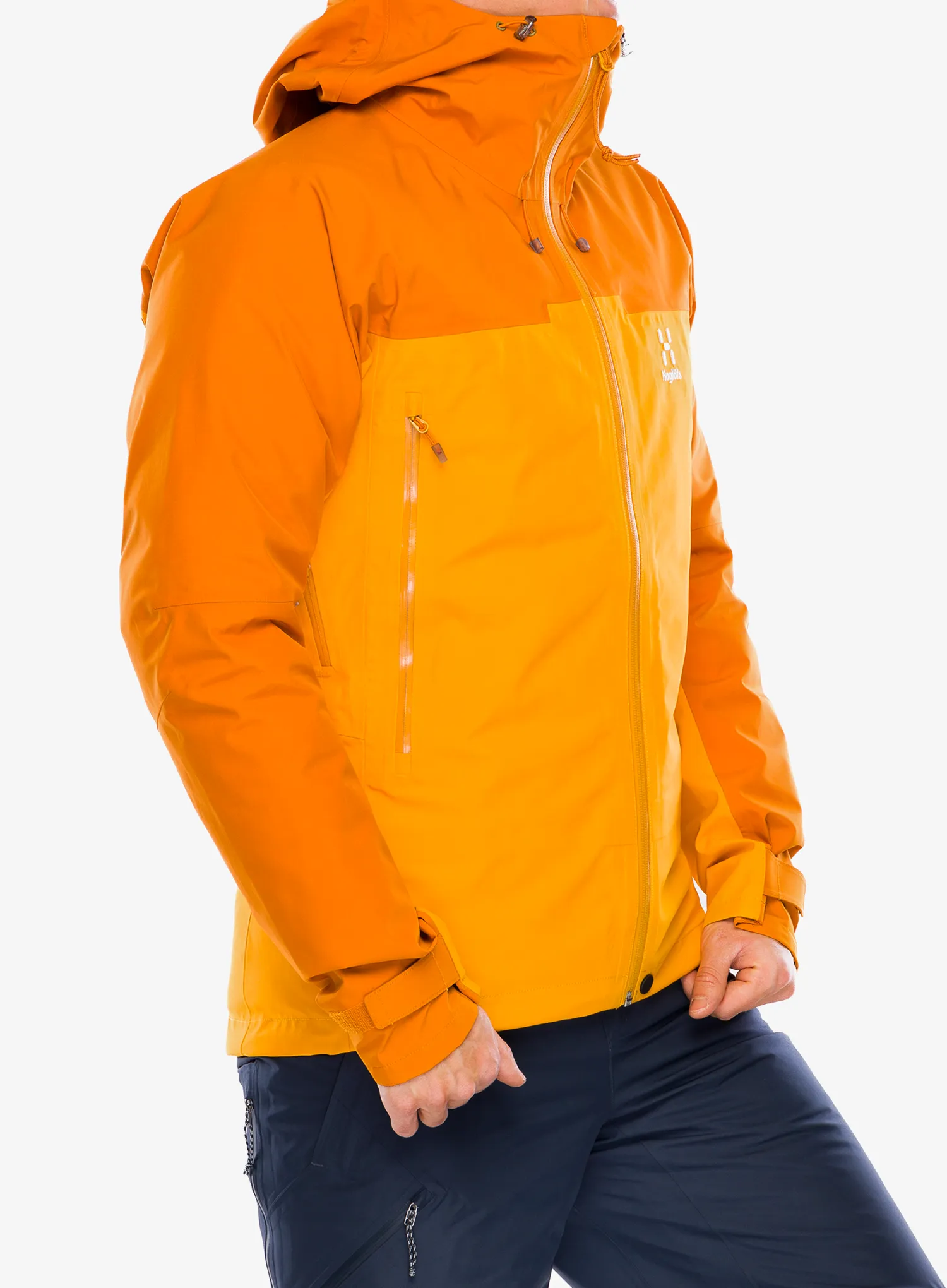 Куртка дощовик Haglofs ROC Flash GTX Jacket - sunny yellow/desert yellow