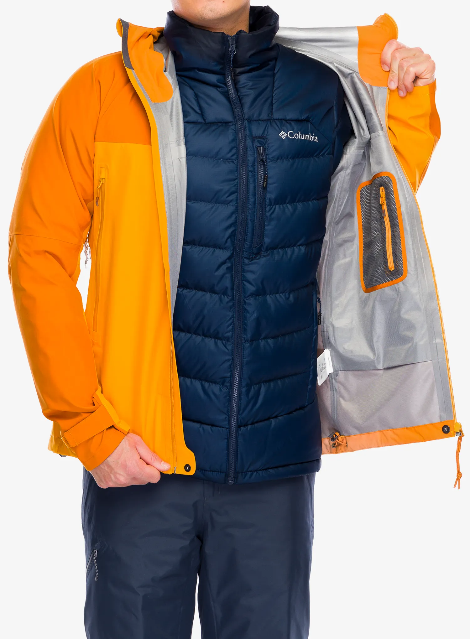 Куртка дощовик Haglofs ROC Flash GTX Jacket - sunny yellow/desert yellow