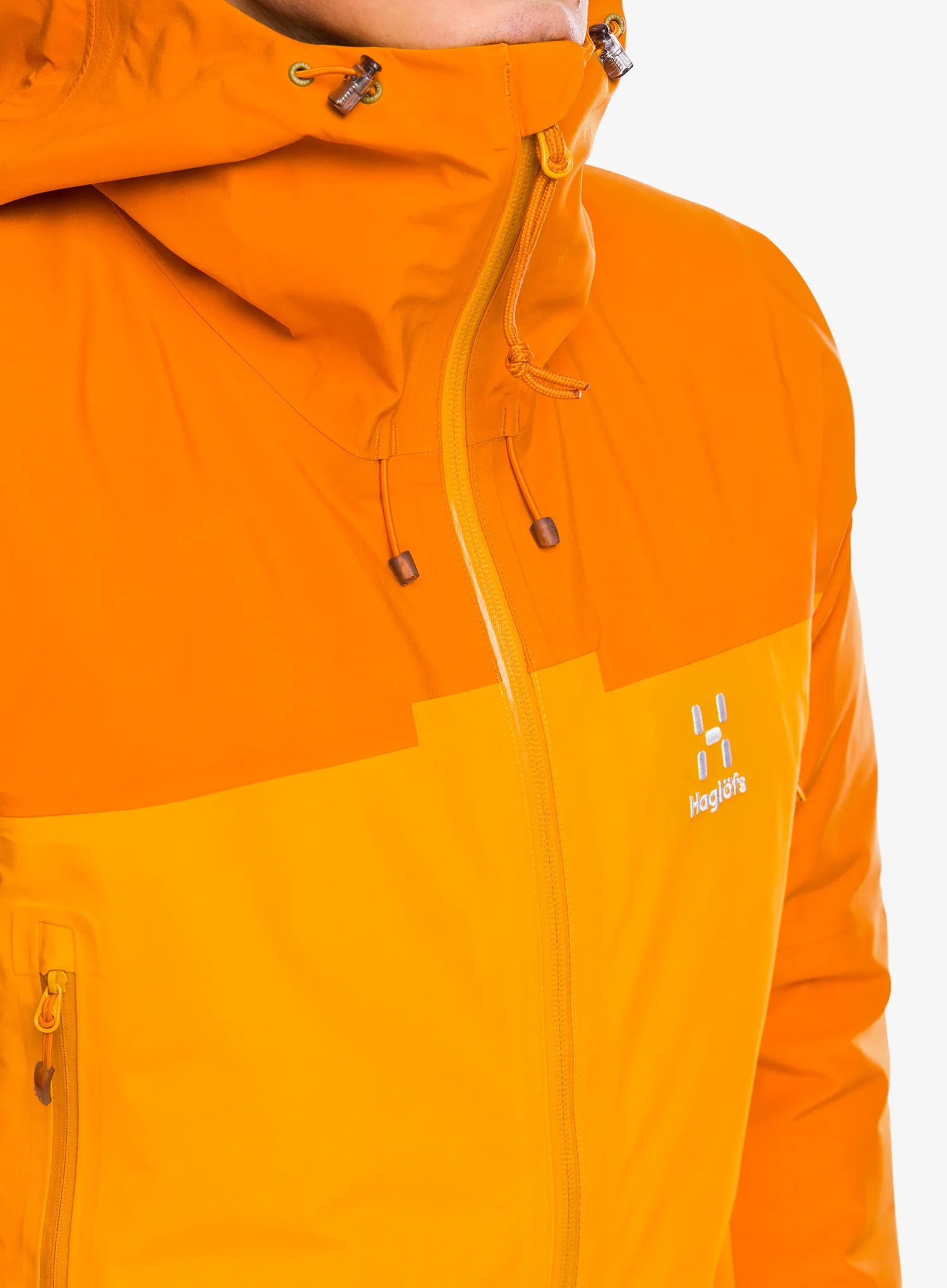 Куртка дощовик Haglofs ROC Flash GTX Jacket - sunny yellow/desert yellow