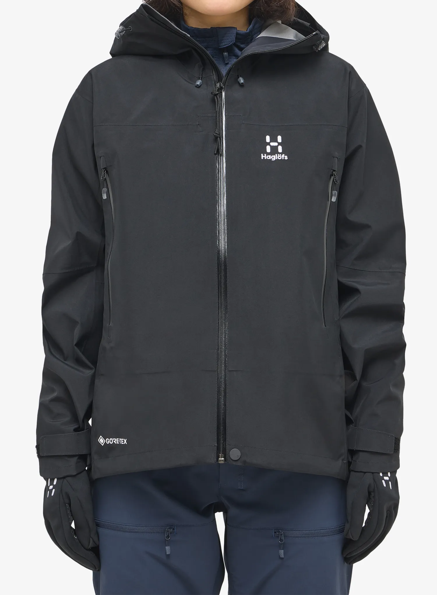 Куртка жіноча GORE-TEX Haglofs ROC Flash GTX Jacket - true black