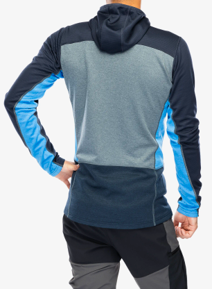 Кофта з каптуром Haglofs ROC Flash Mid Hood - tarn blue/steel blue