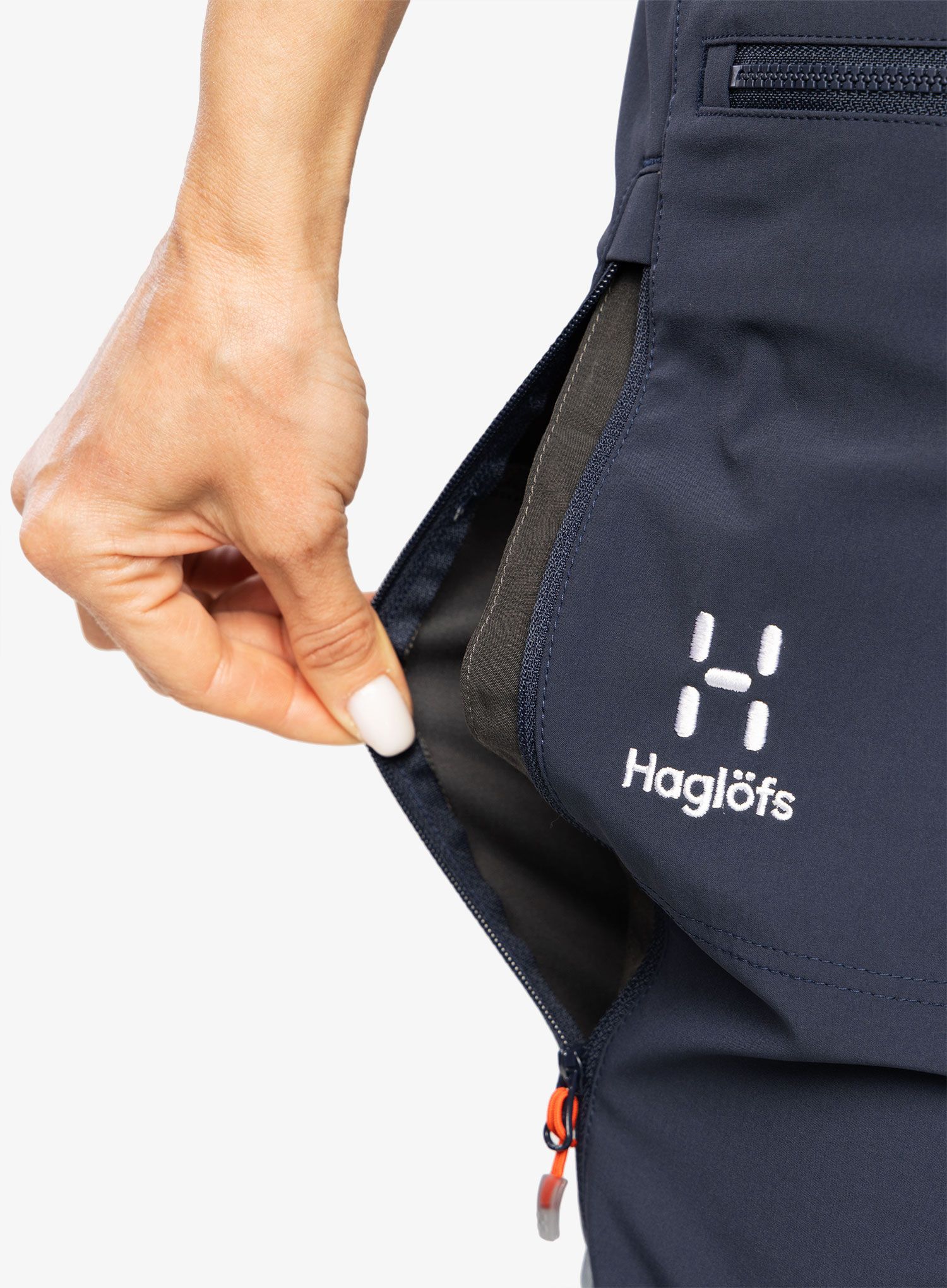 Штани softshell жіночі Haglofs ROC Sight Softshell Pant - steel blue/tarn blue